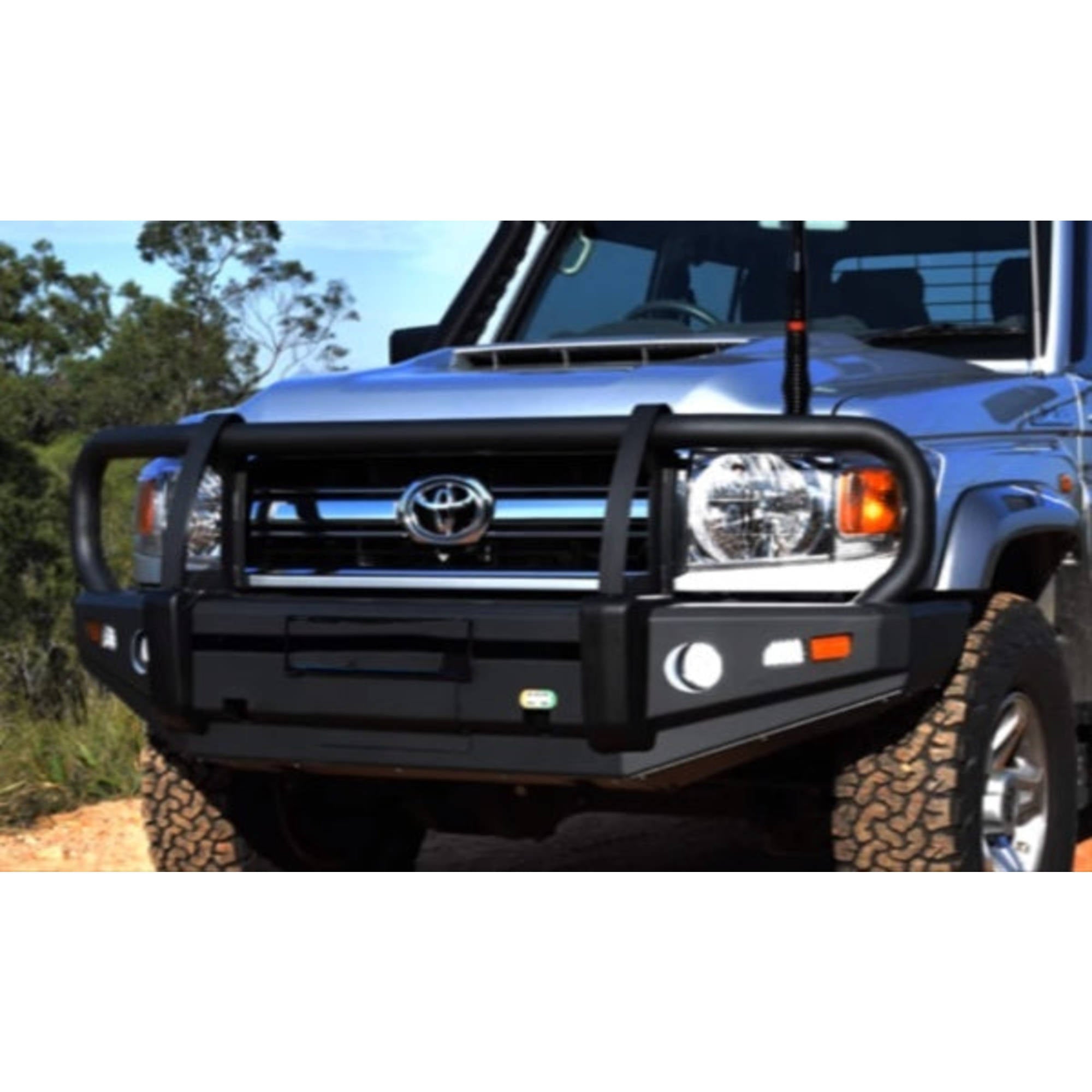 EFS Full Bumper Replacement Bullbar Suitable for Toyota Landcruiser 70 Series