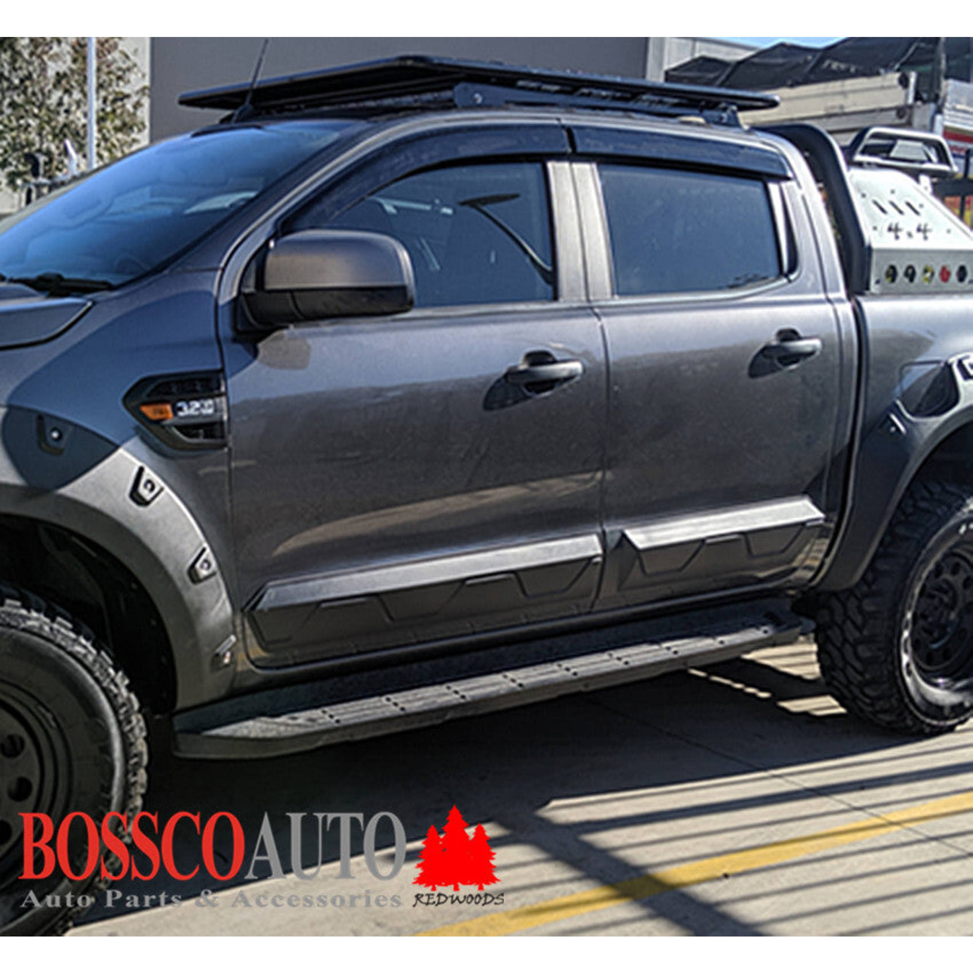 Side Door Body Moulding Cladding Suitable For Ford Ranger PX MK1 MK2 MK3 2012-2022 - Factory seconds