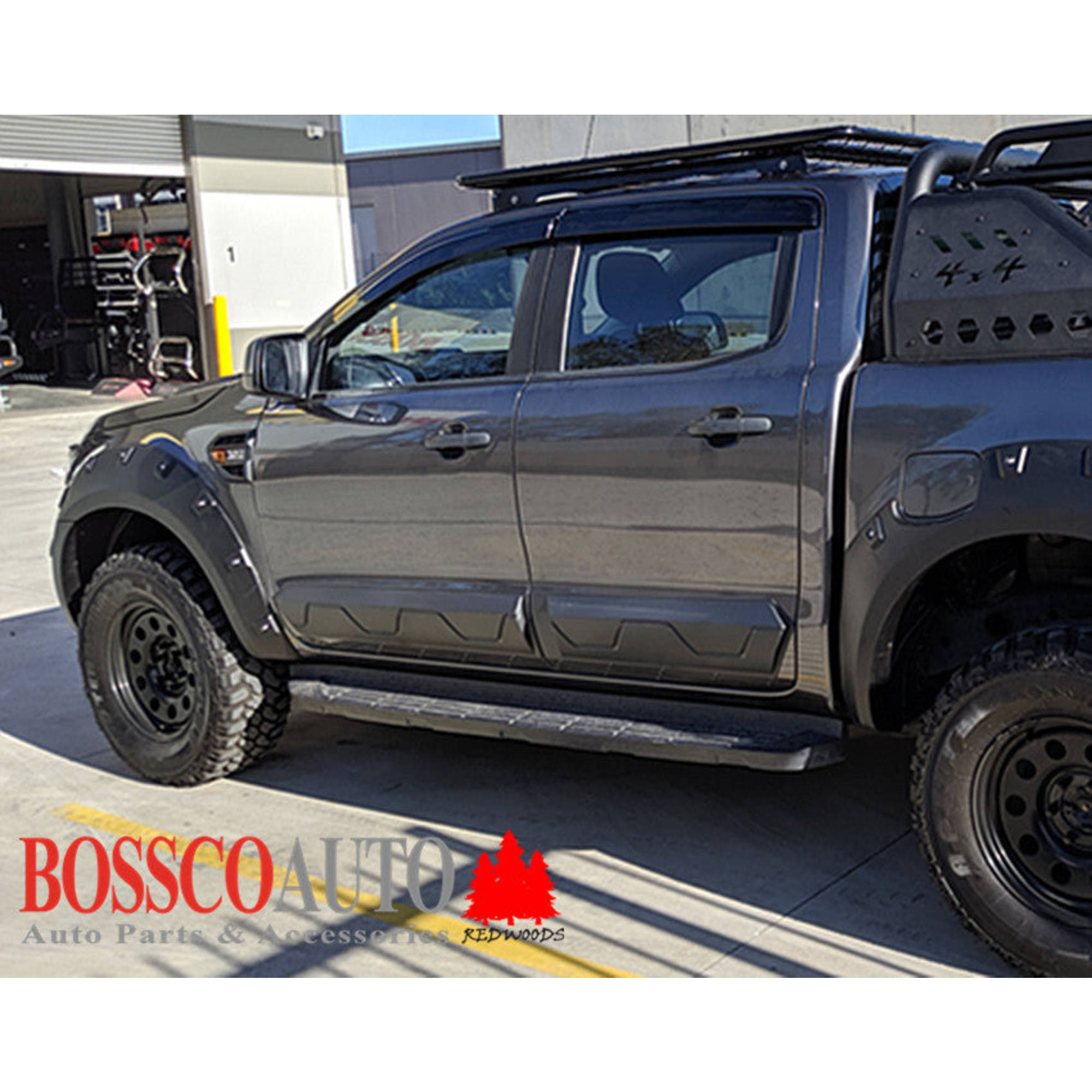 Side Door Body Moulding Cladding Suitable For Ford Ranger PX MK1 MK2 MK3 2012-2022 - Factory seconds