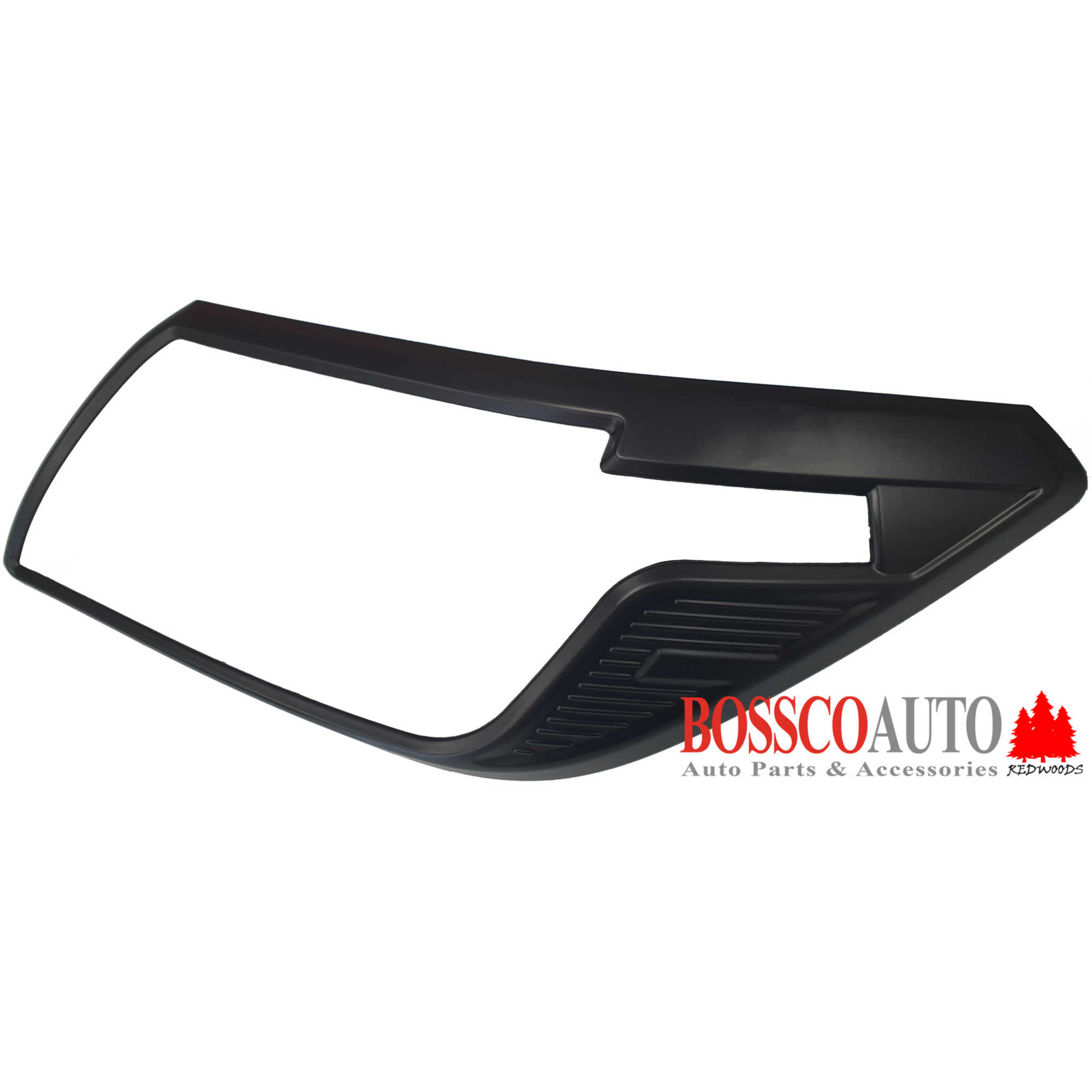 Front Black Headlight Head Light Trim Covers Suitable For Nissan Navara NP300 2015-2020