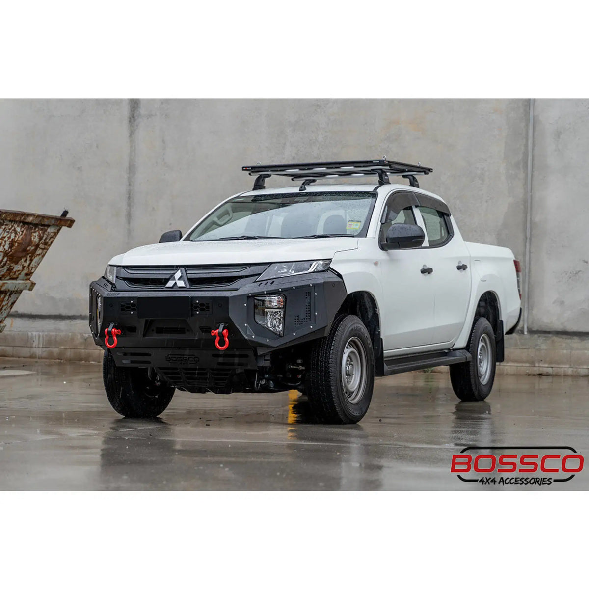 MONSTER No Loop Full Bumper Replacement  Bullbar Suitable For Mitsubishi Triton 2019-2023 UPDATED