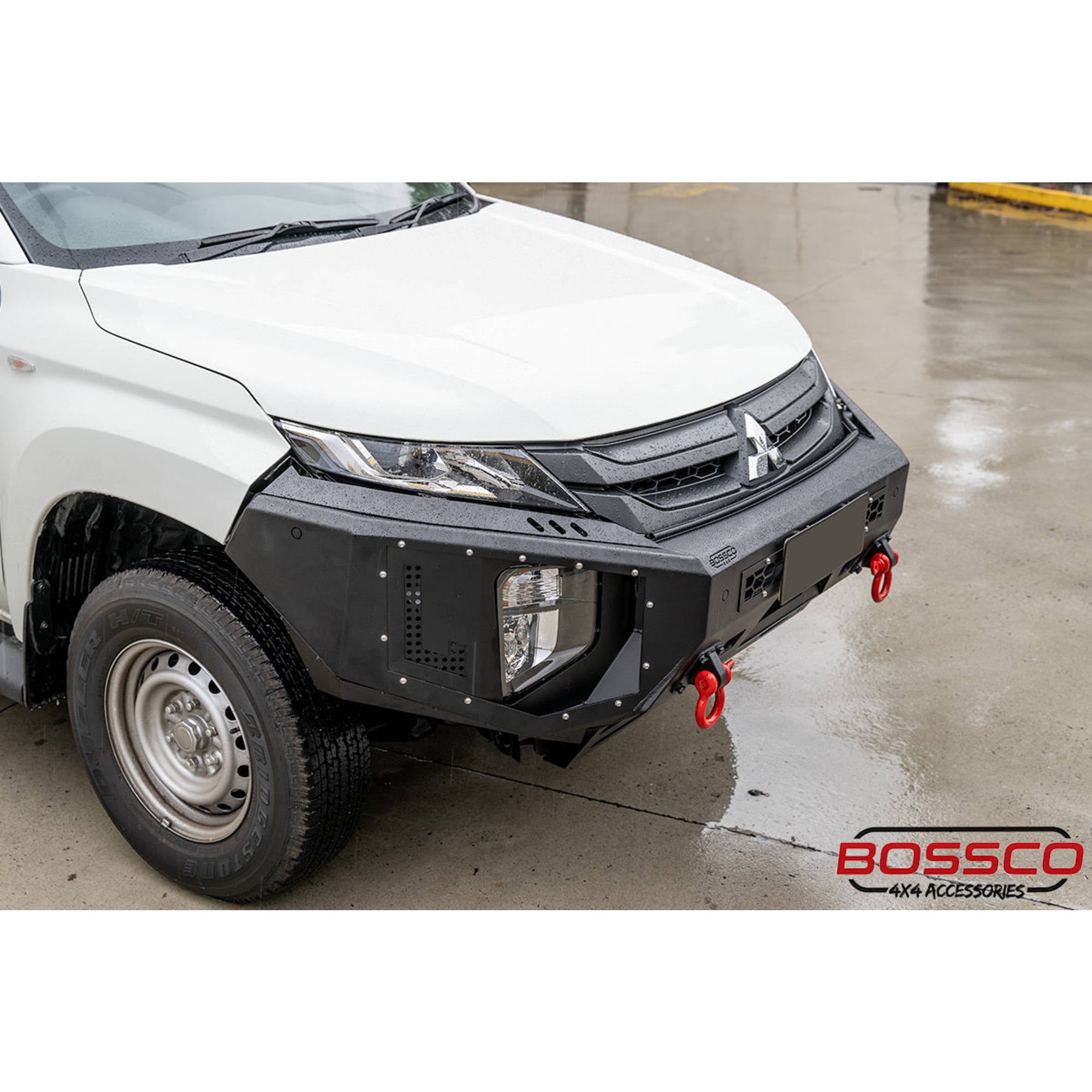 MONSTER No Loop Full Bumper Replacement  Bullbar Suitable For Mitsubishi Triton 2019-2023 UPDATED