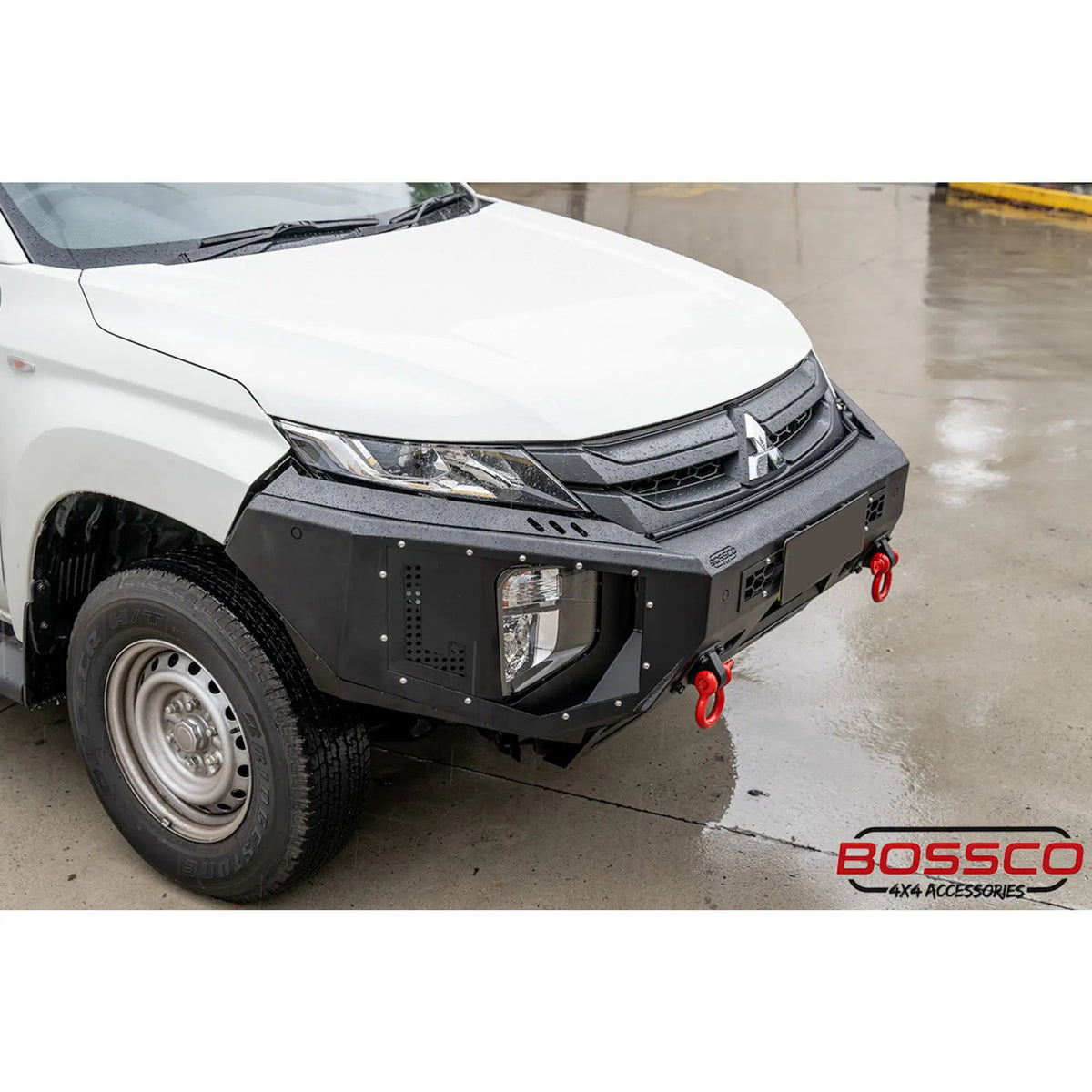 MONSTER No Loop Full Bumper Replacement  Bullbar Suitable For Mitsubishi Triton 2019-2023 UPDATED