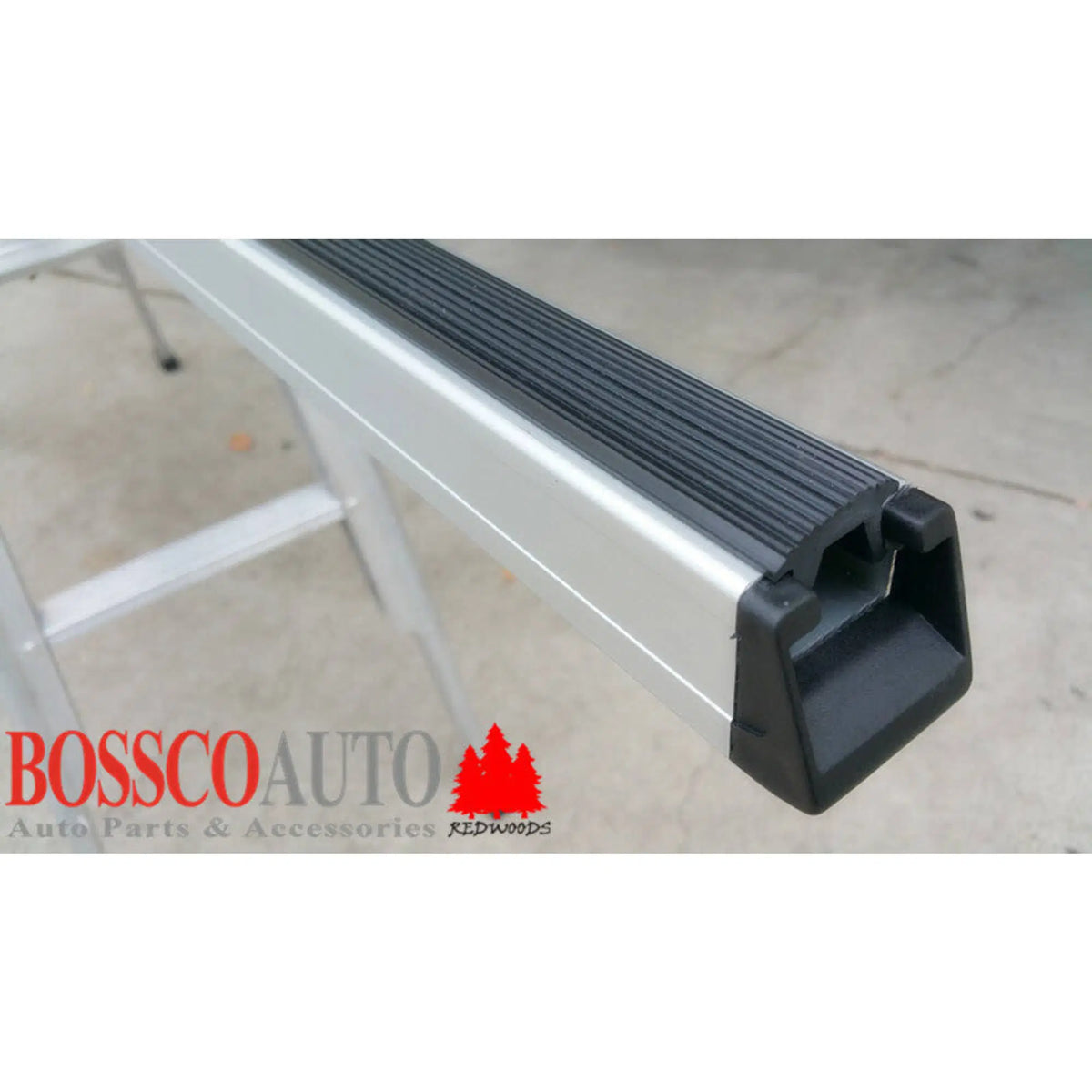 Heavy Duty Silver Low Mount Roof Racks for Nissan Patrol GU Y61 1998-2016 | 3 Bar Set
