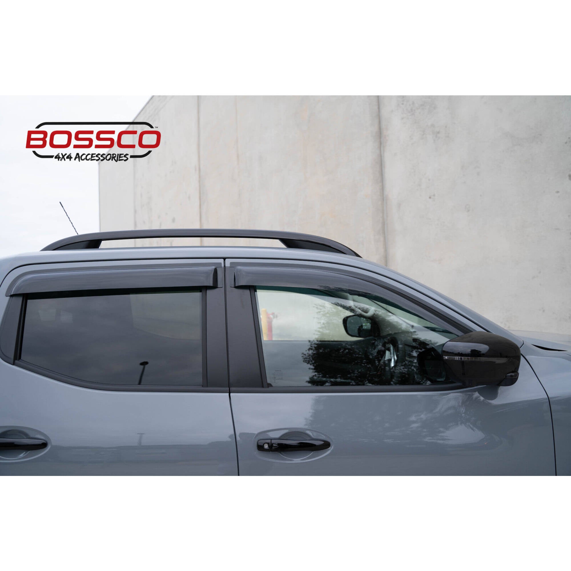 Weather shields suitable for Nissan Navara NP300/D23 2021-2024 Facelift Model