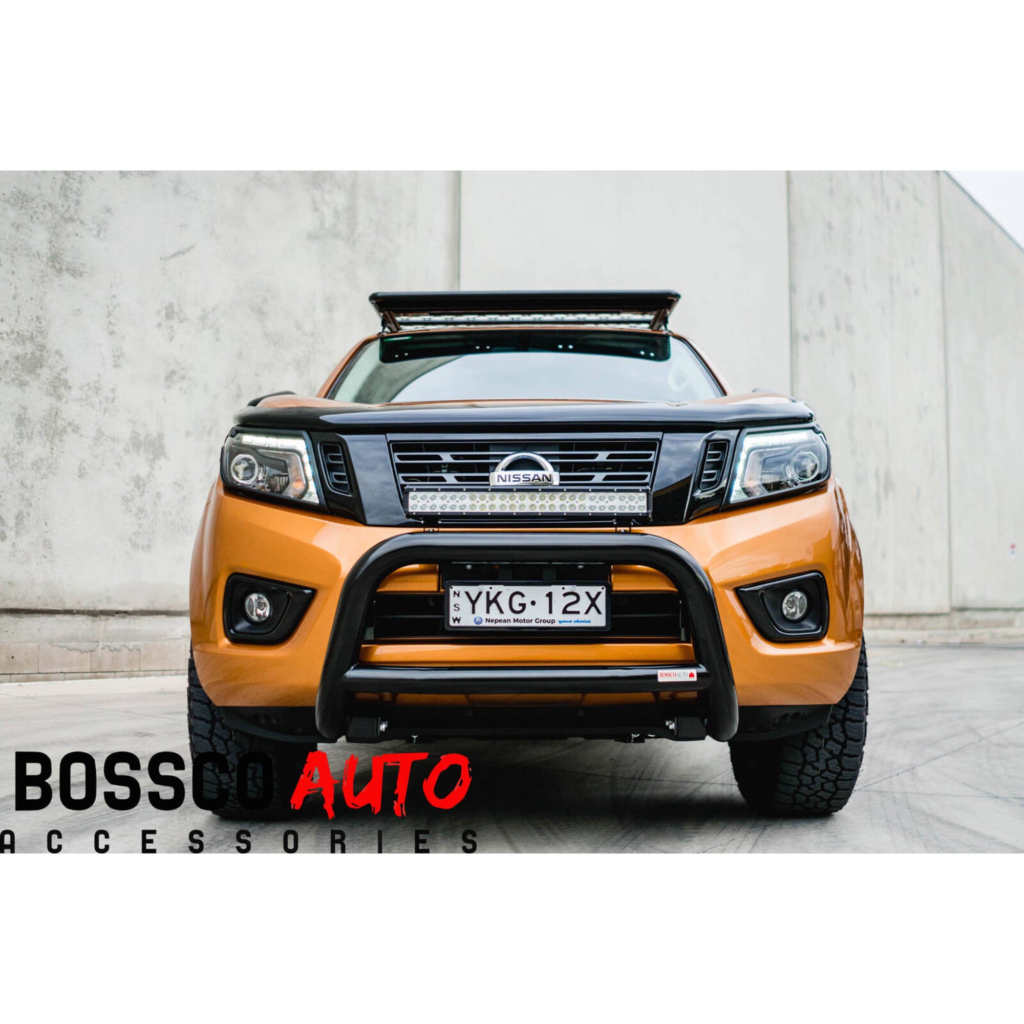 Front Black Headlight Head Light Trim Covers Suitable For Nissan Navara NP300 SL 2021 Facelift