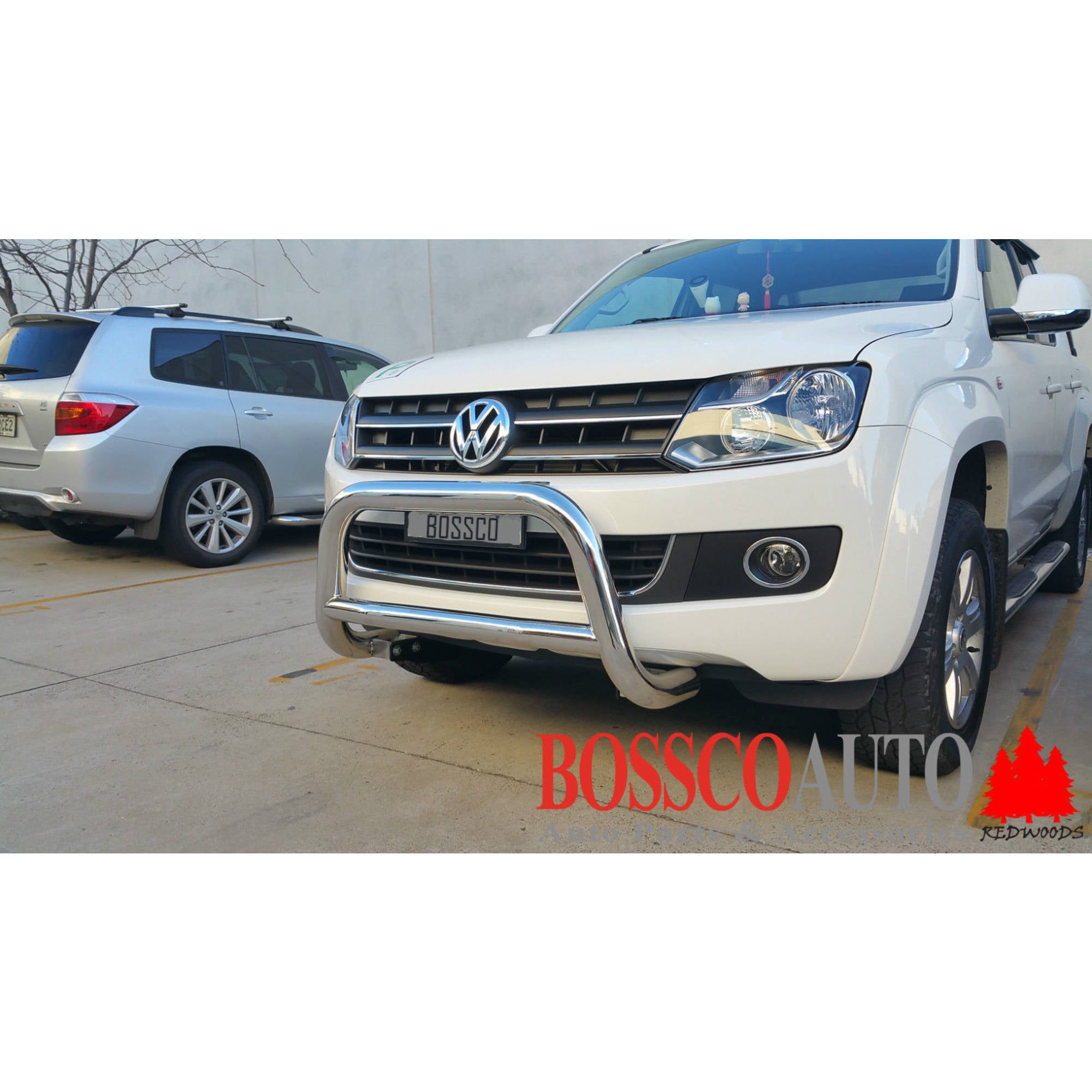 Nudge bar suitable for Volkswagen Amarok 2010-2020 - FACTORY SECONDS