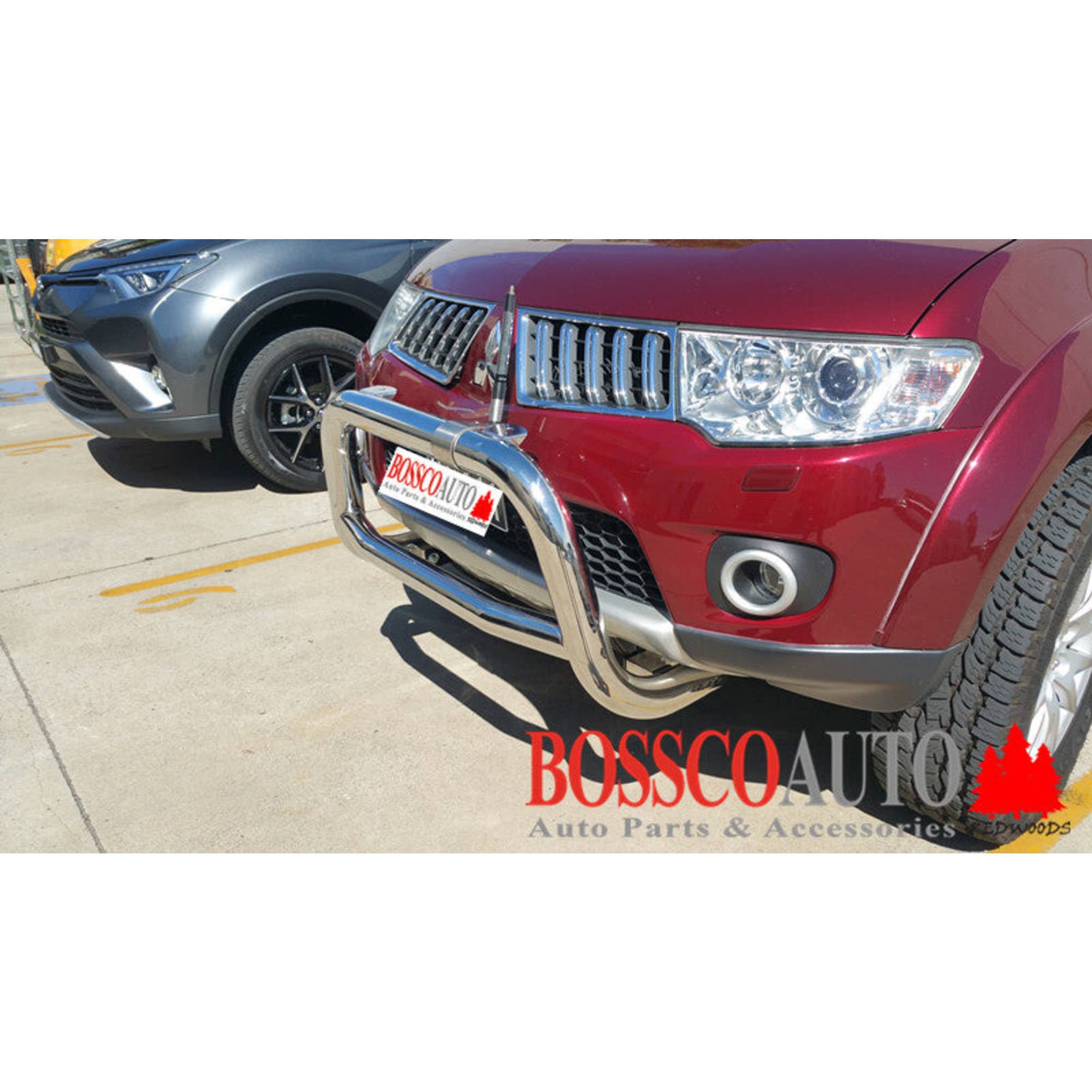 Nudge Bar Suitable for Mitsubishi Challenger PC|PB 2010-2015 - FACTORY SECONDS