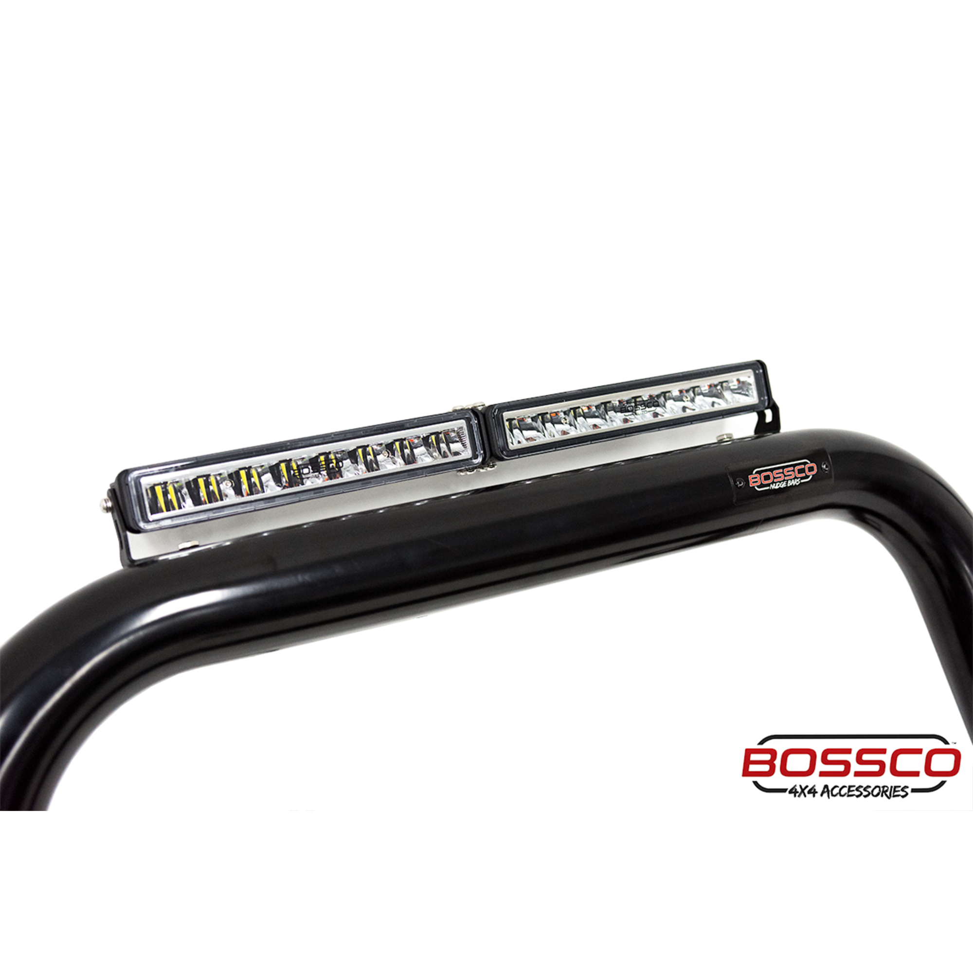BLACK Nudge Bumper Bar suitable for Ford Ranger PX/PX MKII 2012-2018 w/ 20" Modular Single Row LED Light Bar