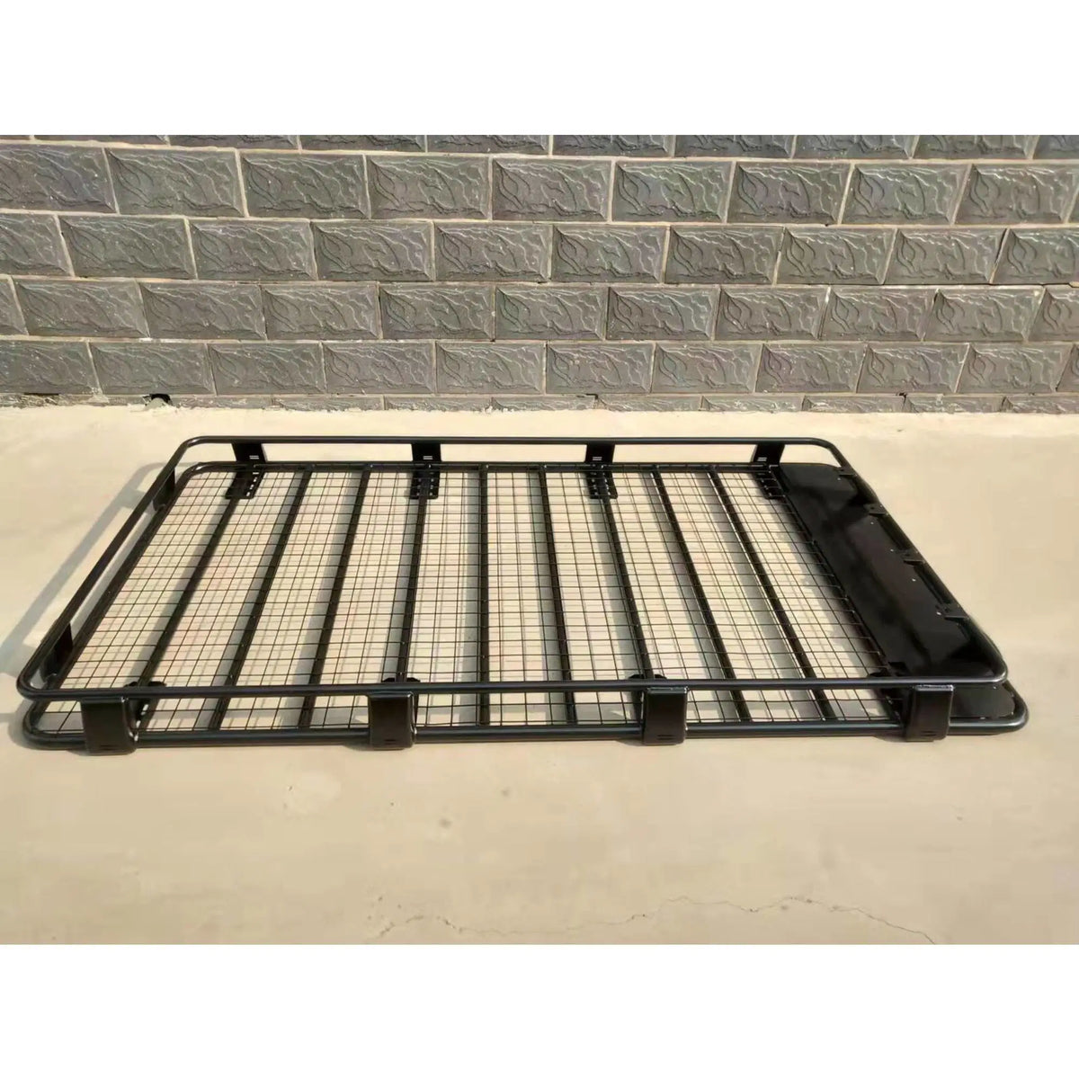 Black Aluminium Roof Basket Platform Rack with Full Fenders | Heavy Duty Roof Rack