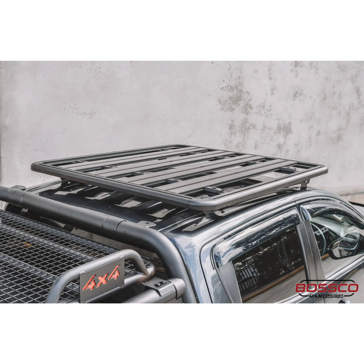 Aluminium Roof Platform Basket Tray (Flat) 1350x1250mm V2 Suitable For Mitsubishi Triton MQ MR 2015-2023