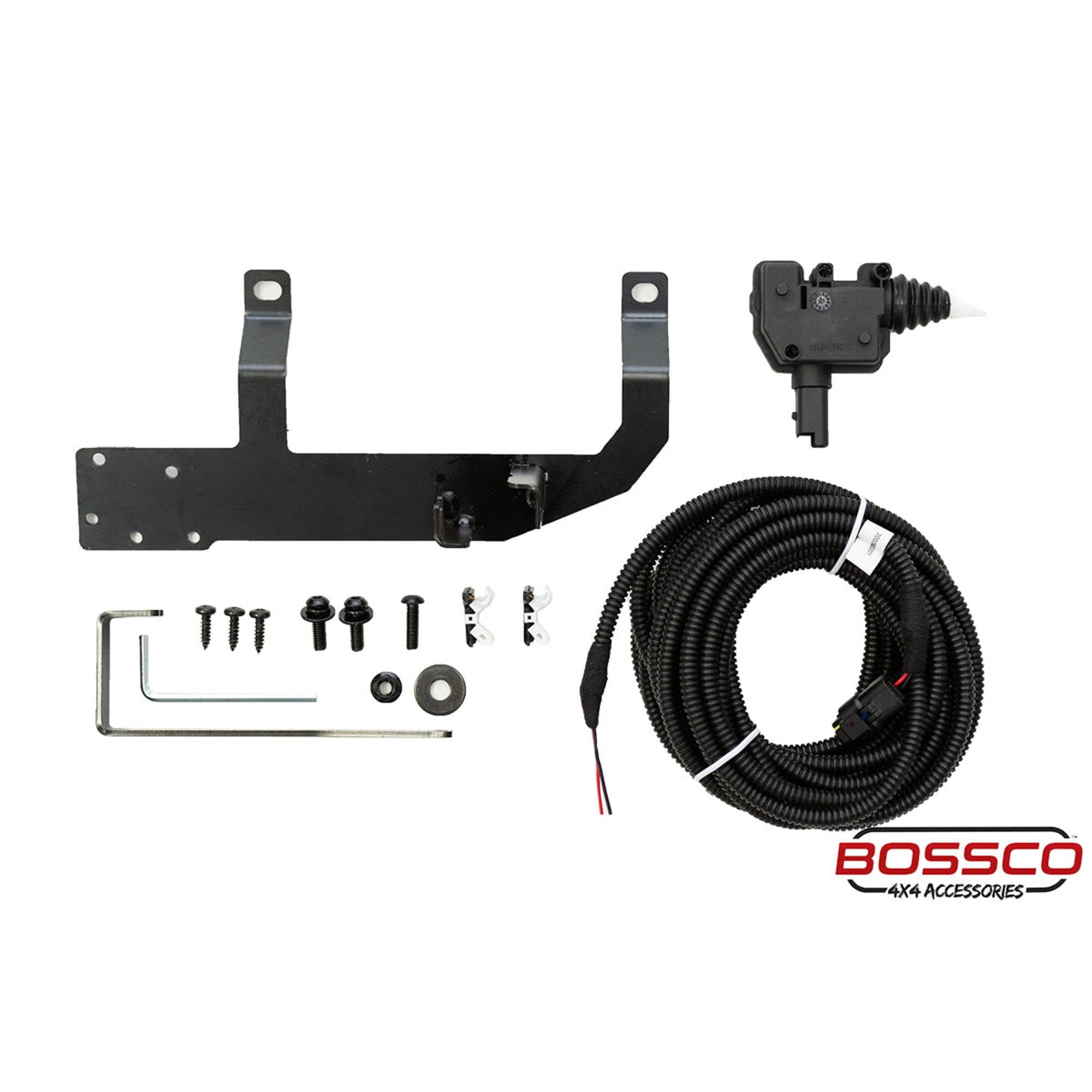 Tailgate Central Locking Kit For For ISUZU D-MAX 2020-2024: Test fit required for 2025