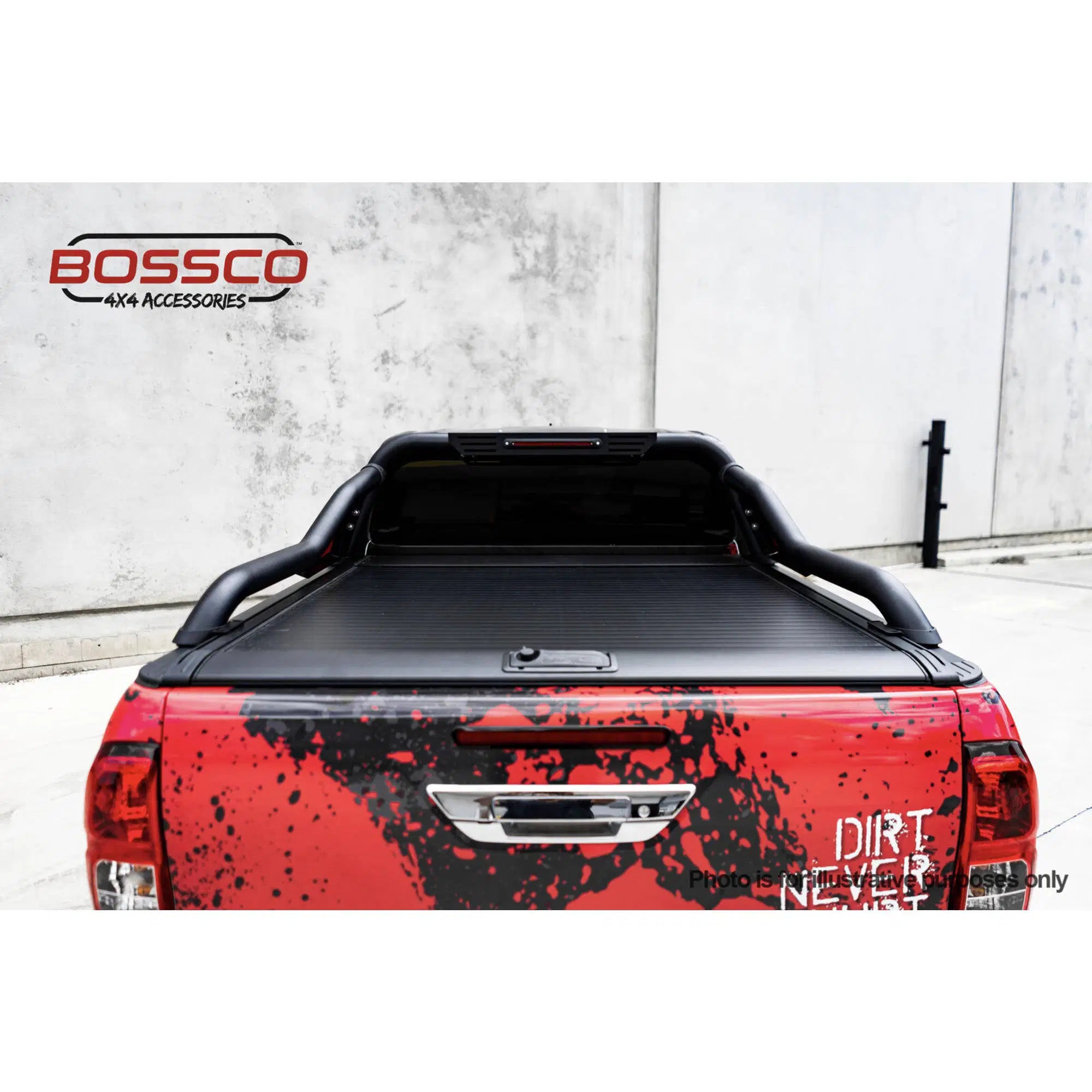 Electric Retractable Roller Shutter Tonneau Lid Suitable For Toyota Hilux 2015-2025 SR J Deck - CLEARANCE