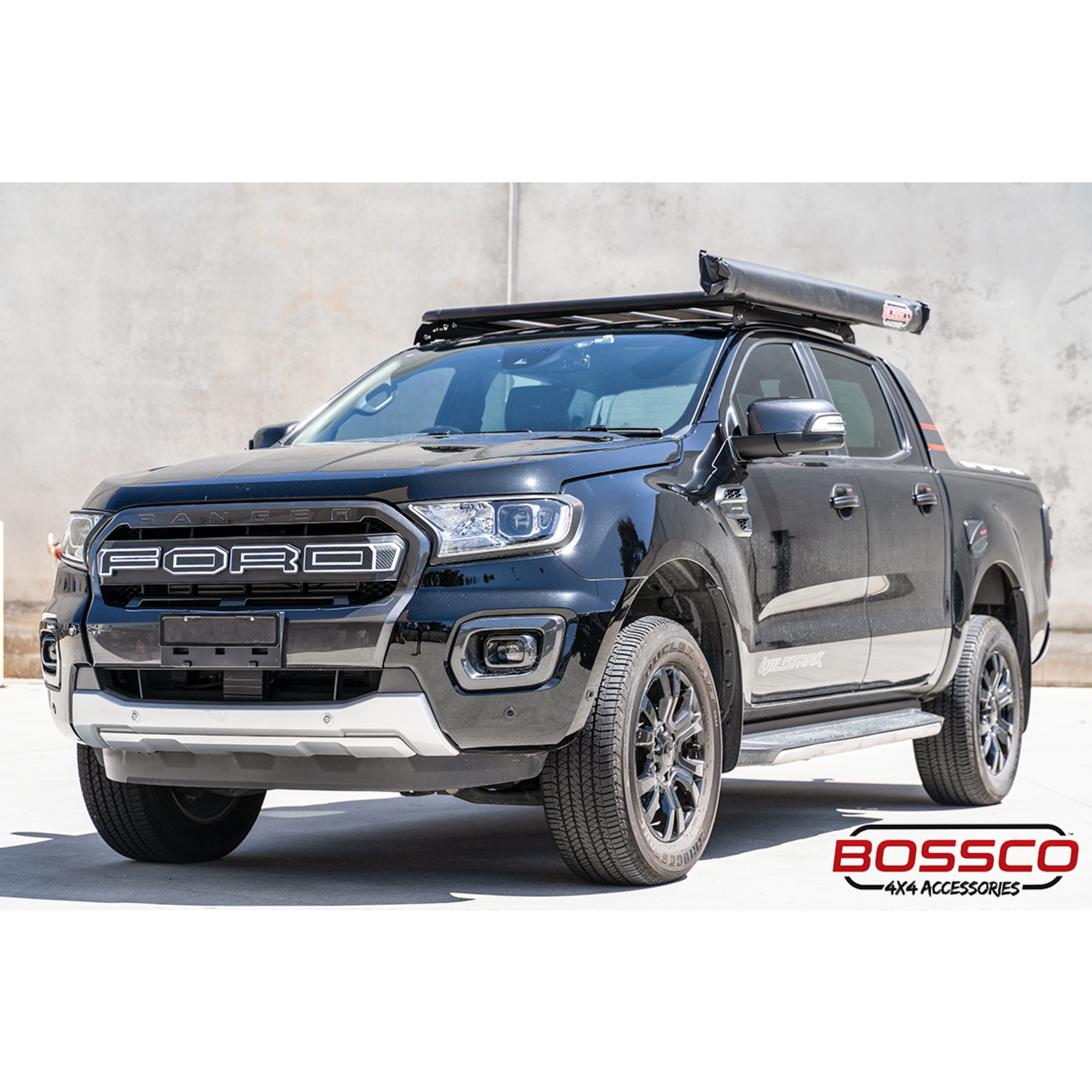 Aluminium Flat Roof Platform Basket (Flat) 1350x1250mm Suitable For Ford Ranger PX Wildtrak 2012-2022