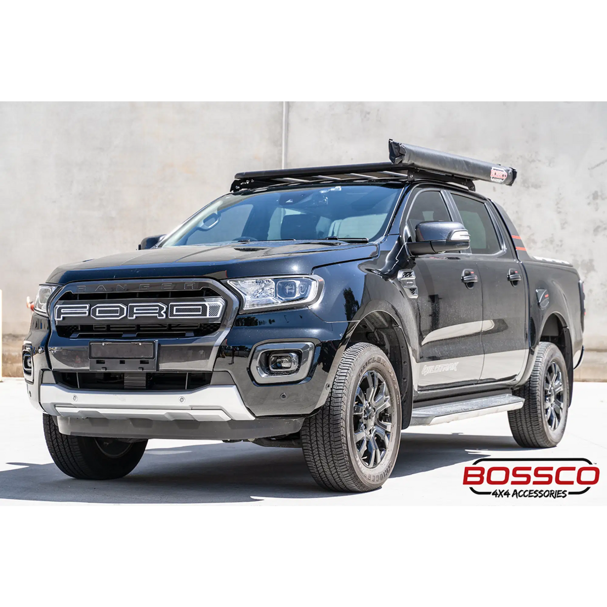 Aluminium Flat Roof Platform Basket (Flat) 1350x1250mm Suitable For Ford Ranger PX Wildtrak 2012-2022