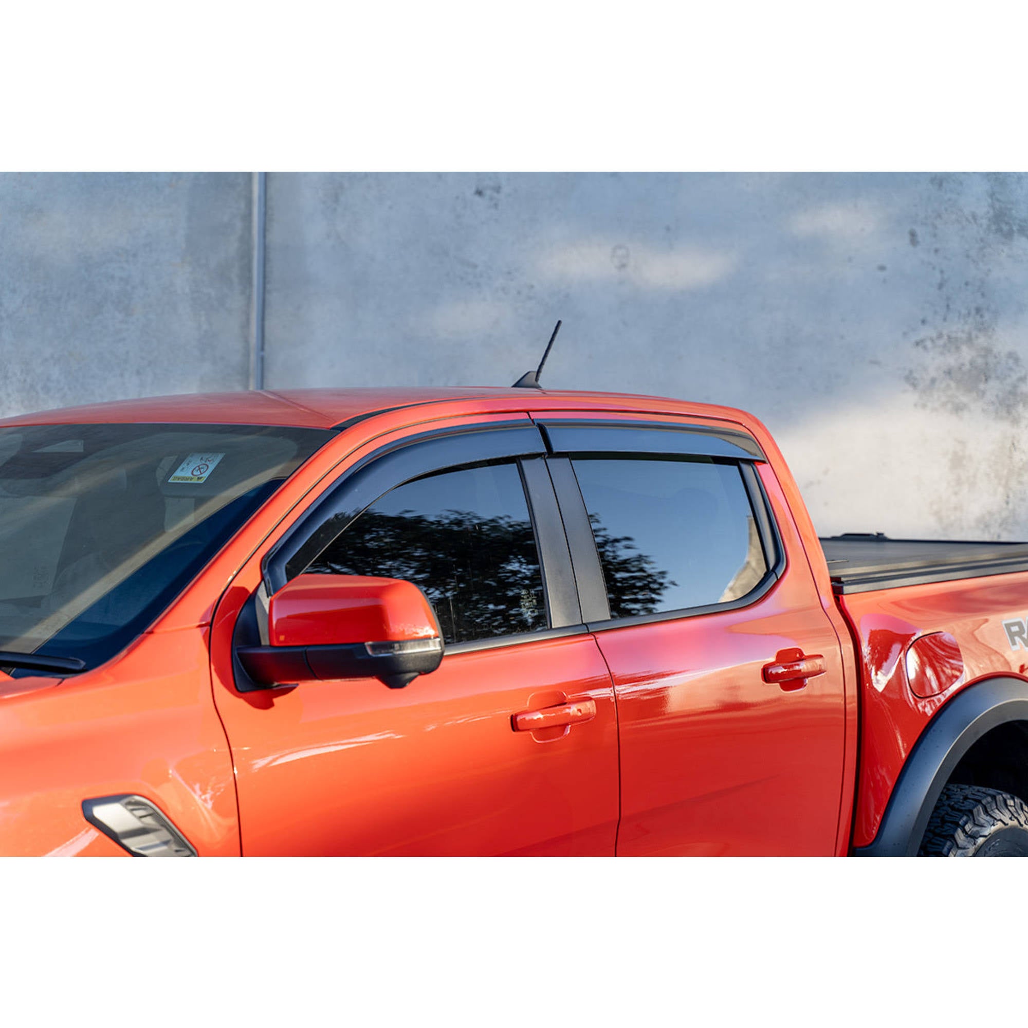 Weathershields Window Visors Suitable For NEXT GEN Ford Ranger RAPTOR 2022-2025
