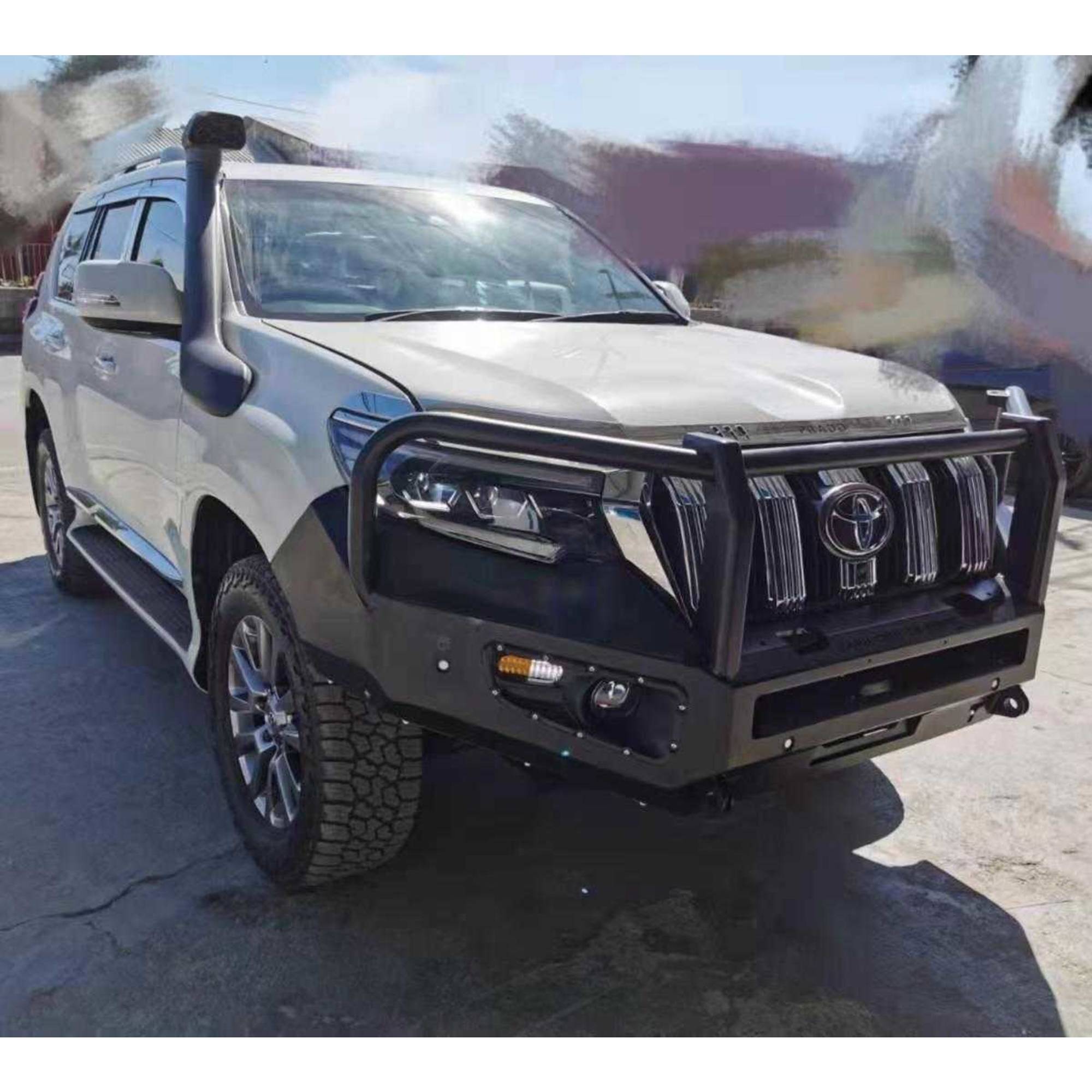 Triple Loop Full Bumper Replacement Bull bar Suitable For Toyota Prado 150s 2019-2024