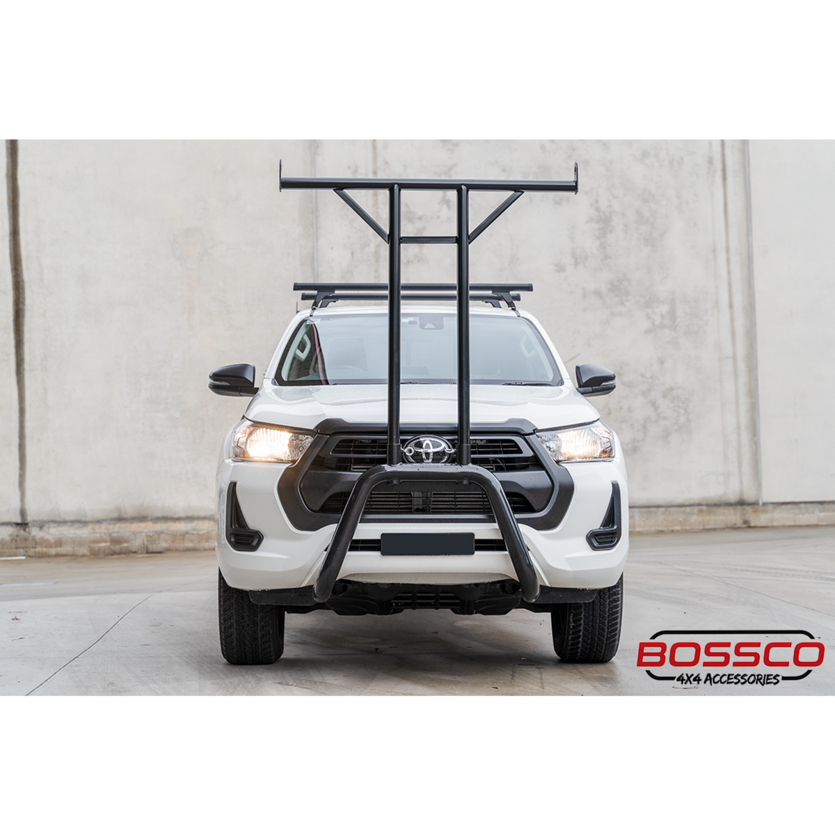 Nudge Bar with 125kg Complianced H-Rack Suitable for Toyota Hilux 2020-2023 - CLEARANCE