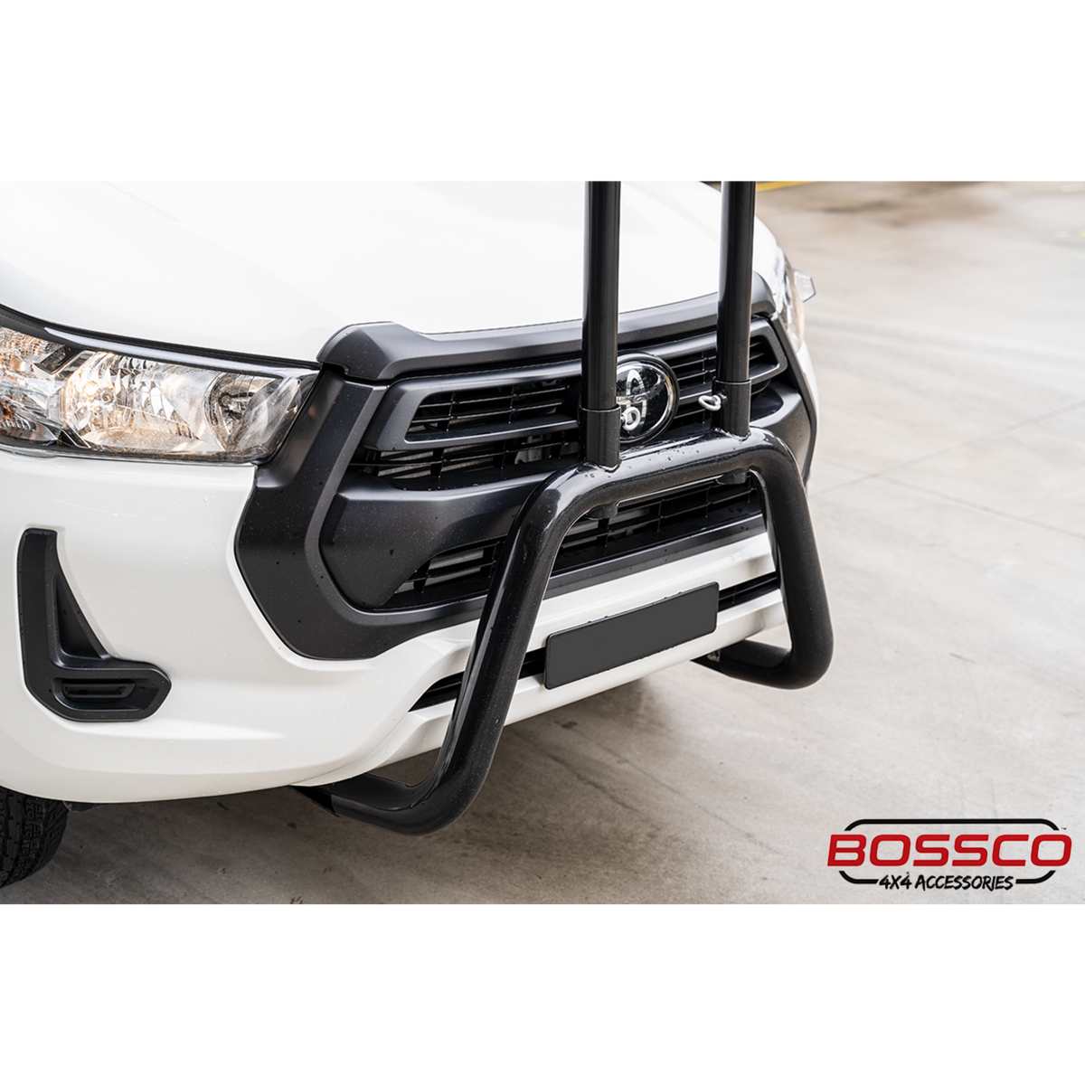 Nudge Bar with 125kg Complianced H-Rack Suitable for Toyota Hilux 2020-2023 - CLEARANCE