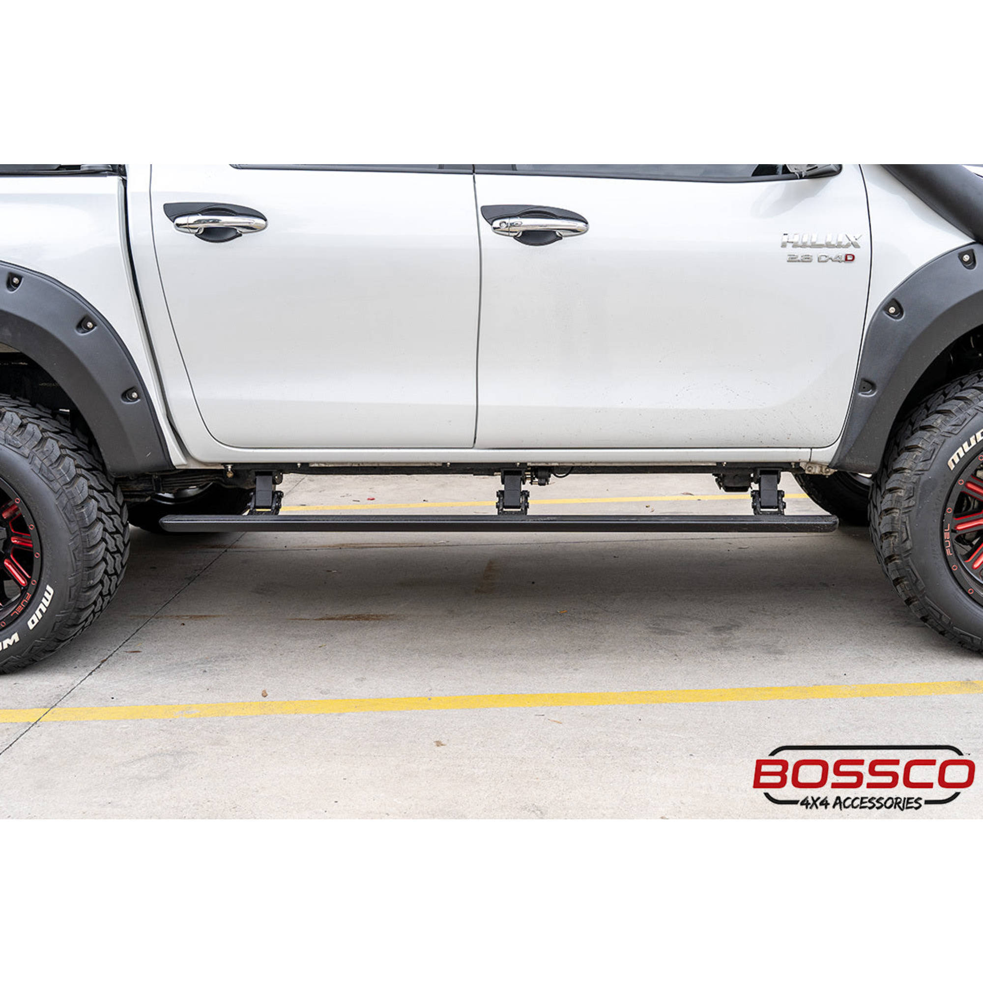 BCE-Board Electric Retractable Side Steps Suitable For Ford Ranger Next Gen 2022-2025