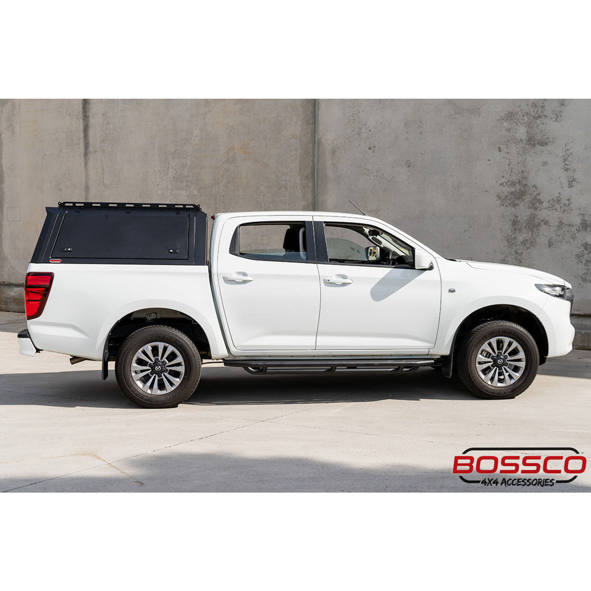 BCX-R Black Aluminium Tub Canopy for Mazda BT-50 BT50 TF 2020-2025