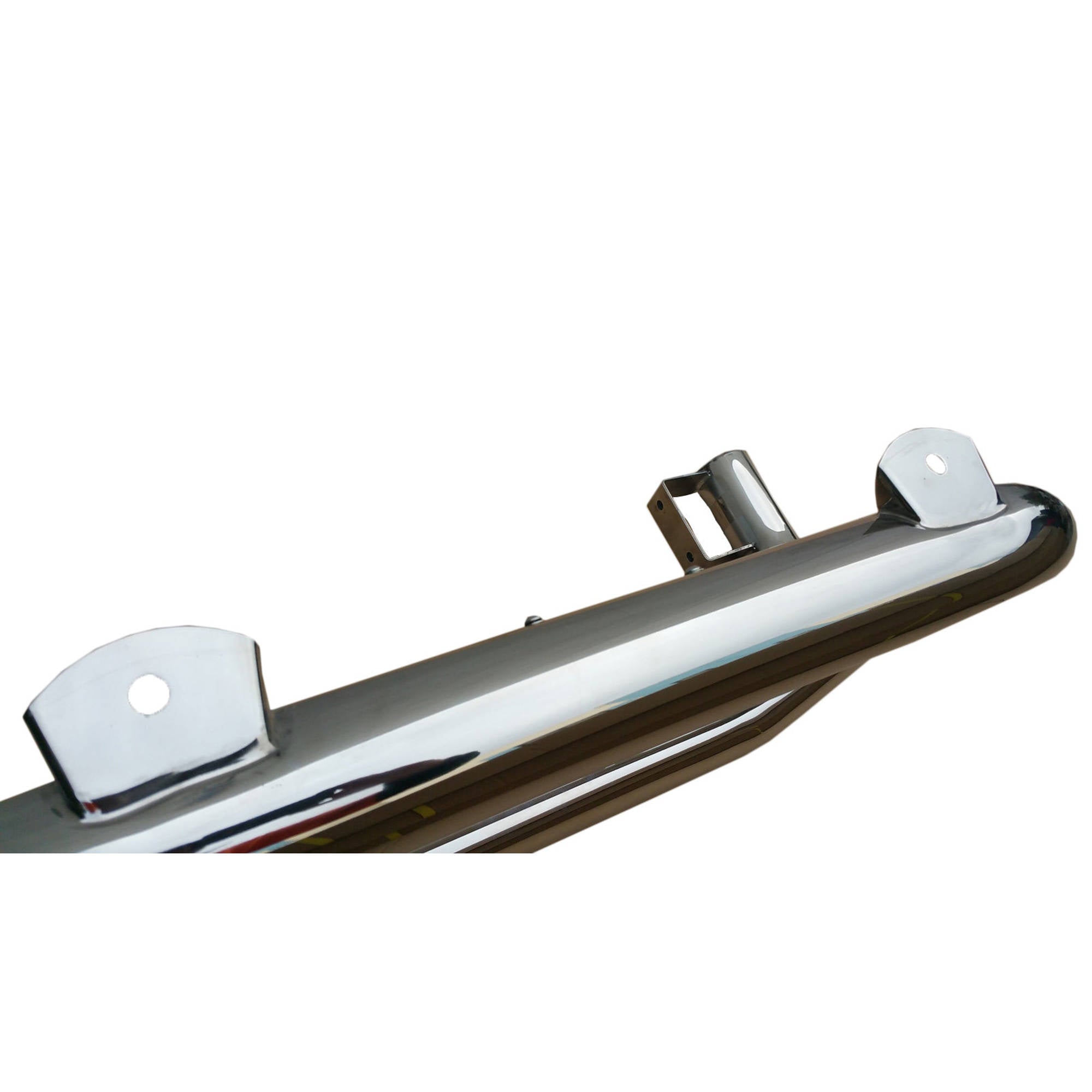 Stainless Steel Low Nudge Bar with Skid Plate suitable for GWM Great Wall Cannon 09/2020 to 04/2022 - CLEARANCE