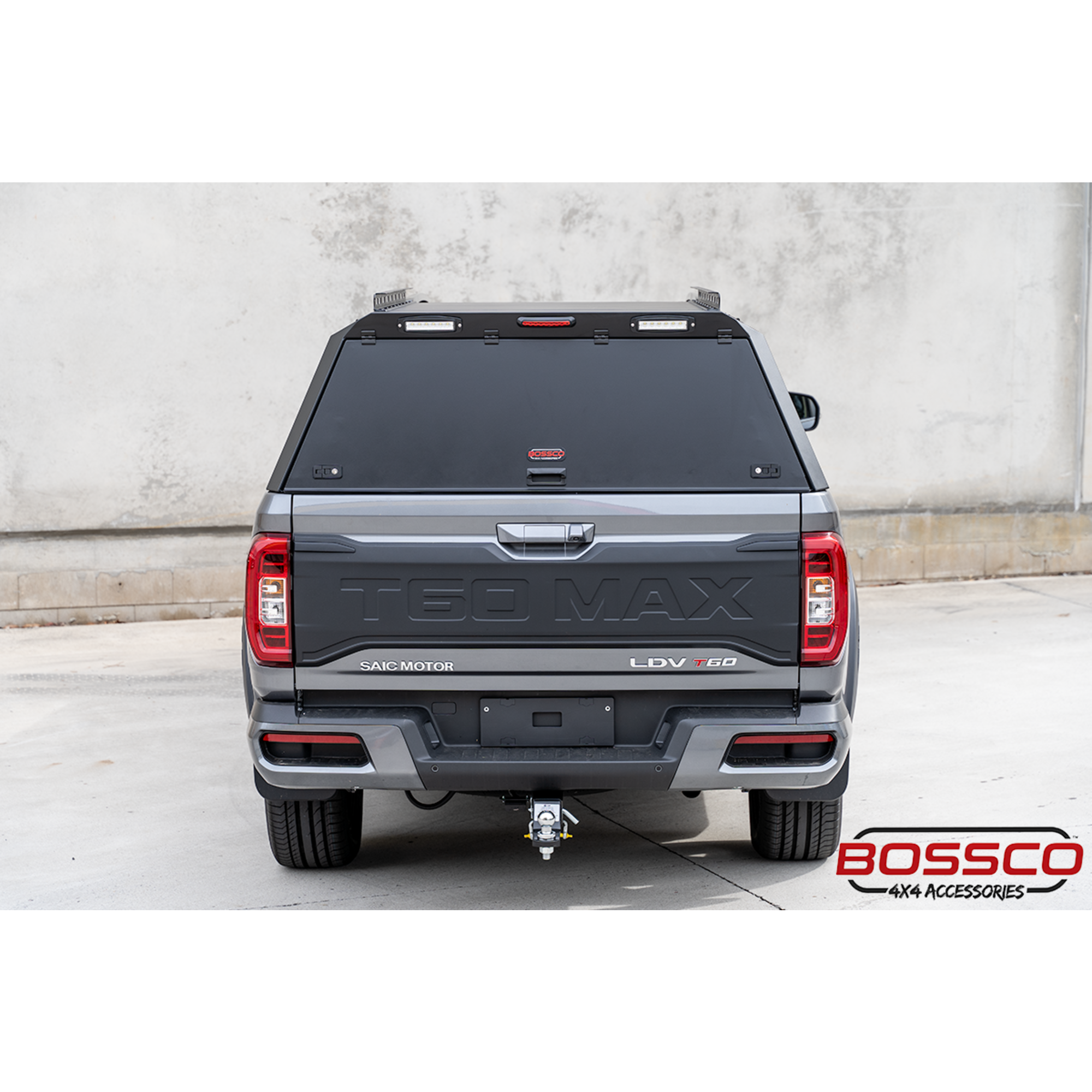 BCX-R Black Aluminium Tub Canopy Suitable For LDV T60 Megatub 2022-2025