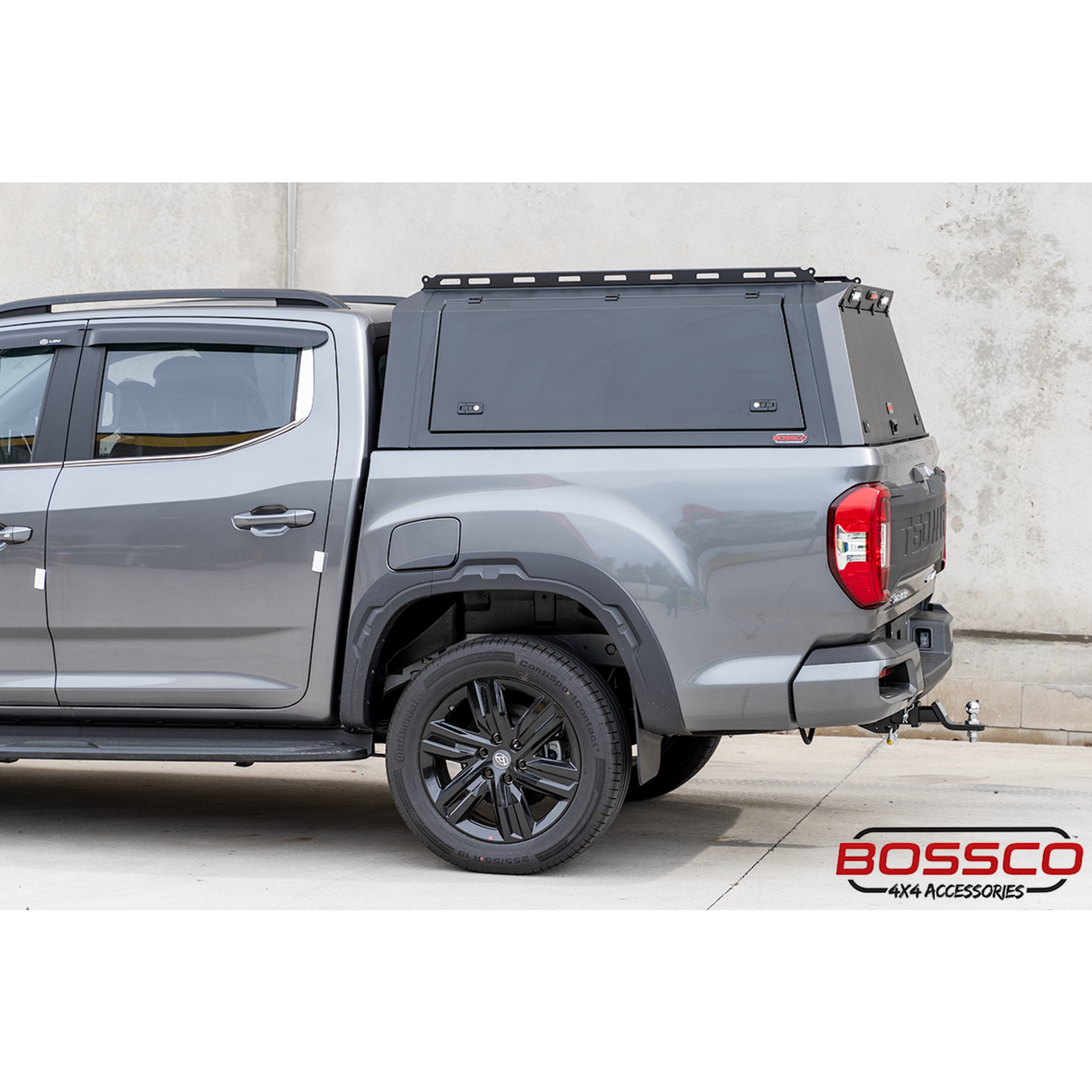 BCX-R Black Aluminium Tub Canopy Suitable For LDV T60 Megatub 2022-2025