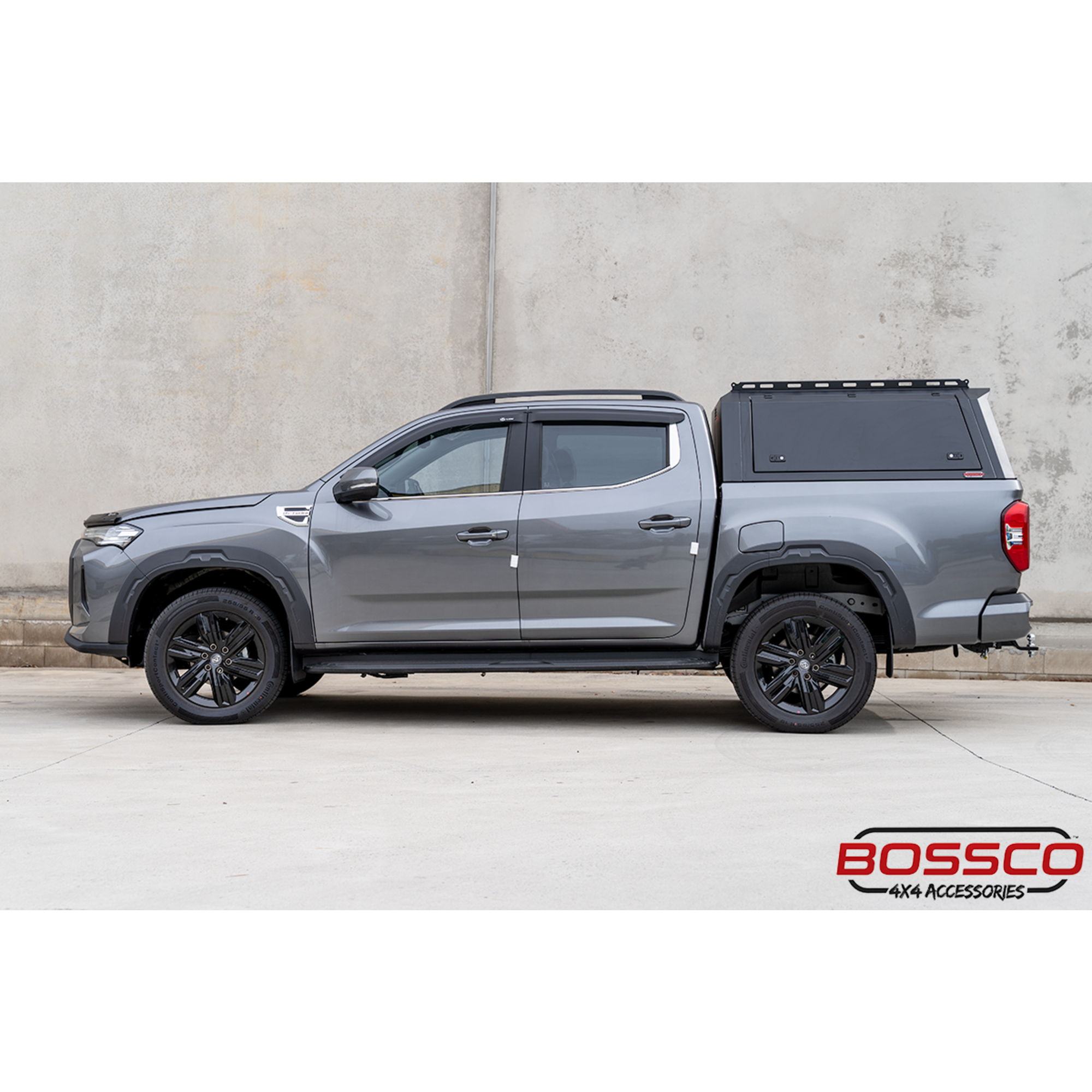 BCX-R Black Aluminium Tub Canopy Suitable For LDV T60 Megatub 2022-2025
