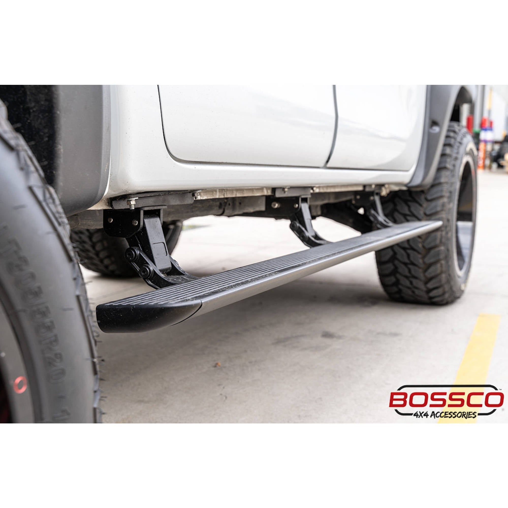 BCE-Board Electric Retractable Side Steps Suitable For Ford Ranger PX 2012-2022