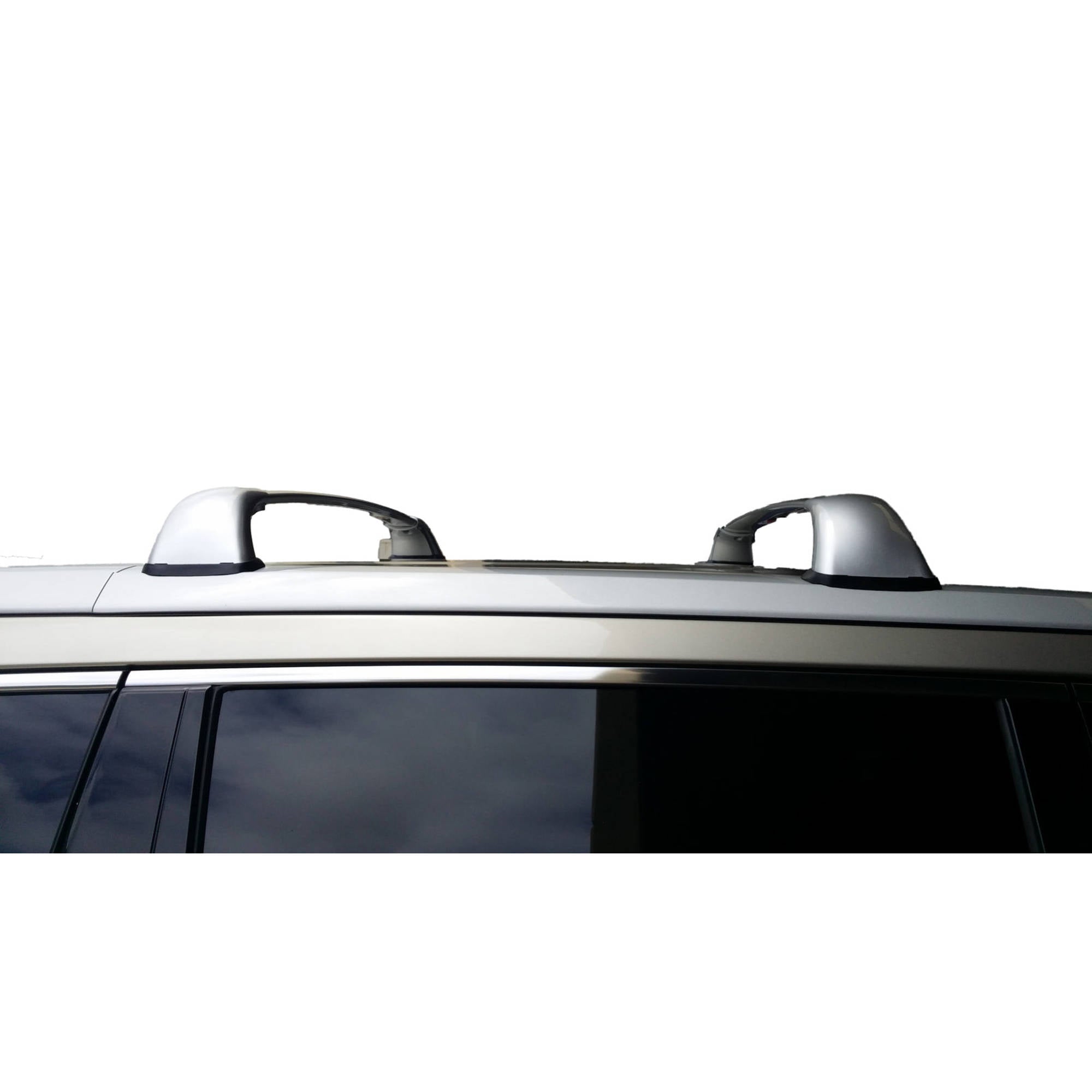 Silver Aluminium Aero Cross Roof Racks Suitable For Toyota Kluger 2014-2019