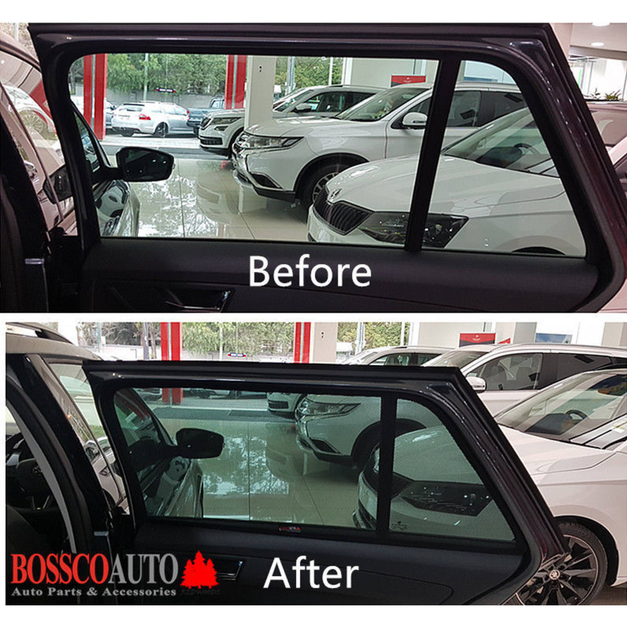 Magnetic Sun Shades Suitable for Skoda Fabia Wagon 2014-2018 (NJ) - Runout Sale
