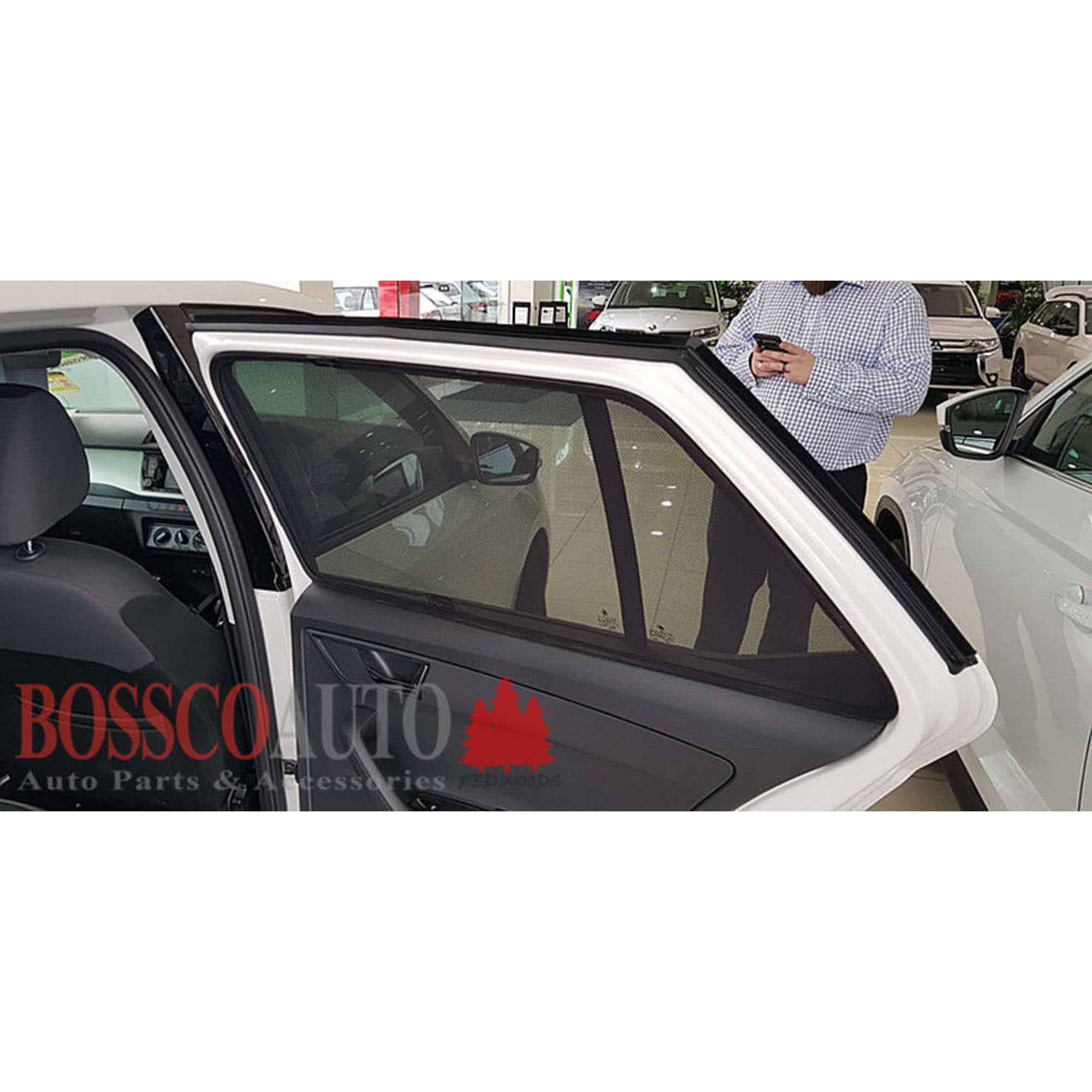Magnetic Sun Shades Suitable for Skoda Fabia 2014-2020 (Hatch) - Runout Sale