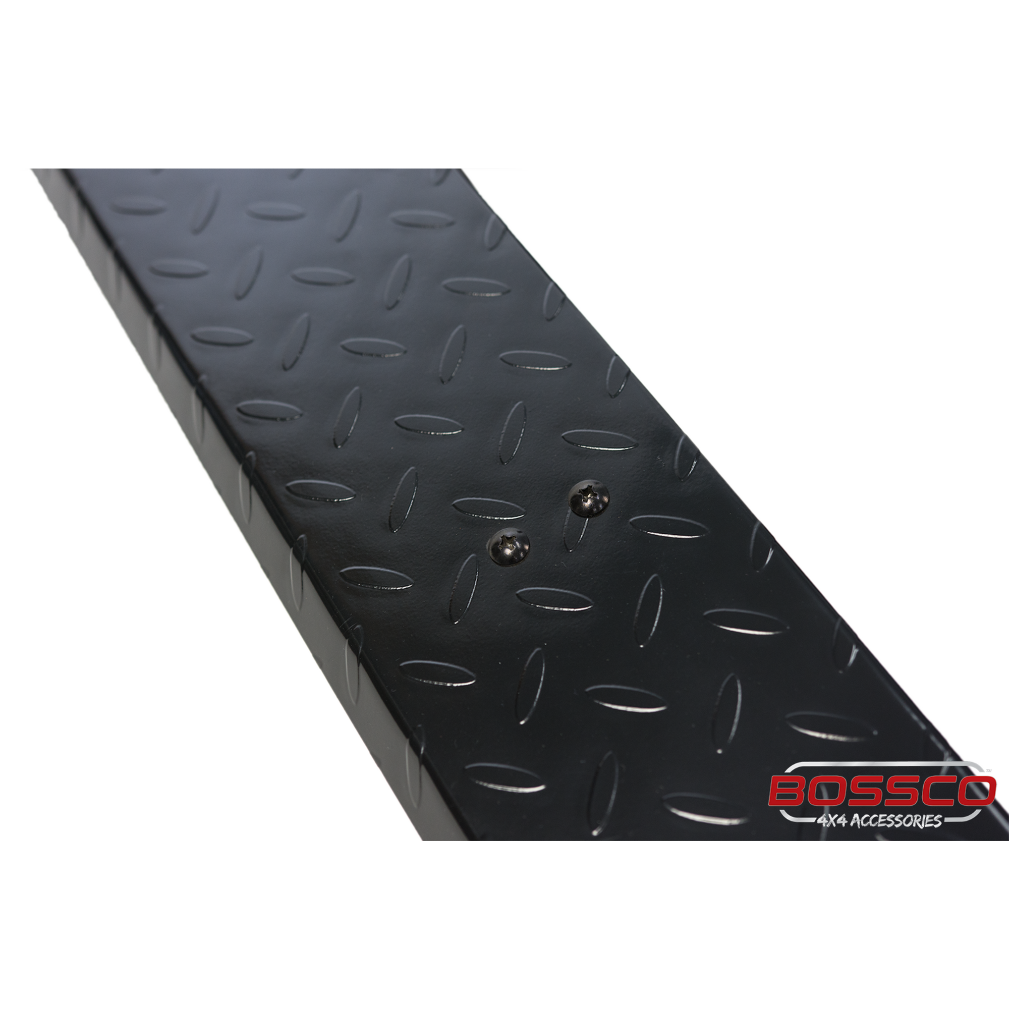 Heavy Duty Black Side Steps With Brush Bars Suitable For Toyota Hilux Single Cab 2005-2014