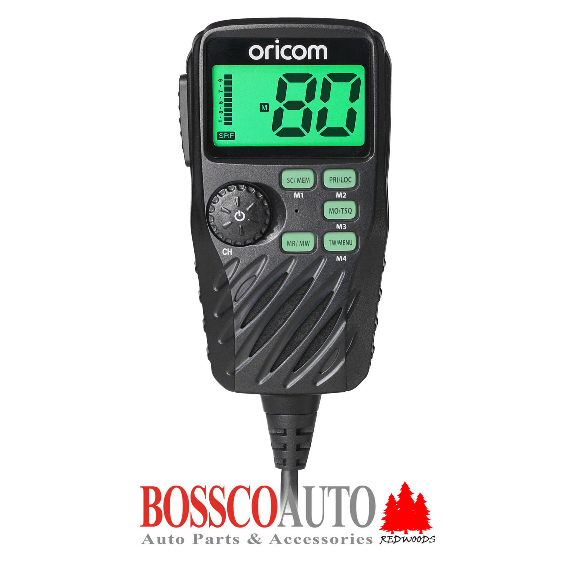 Oricom UHF390 5 Watt 80 Channel UHF CB Radio with Remote Microphone | 5 Year Warranty | 2012-On