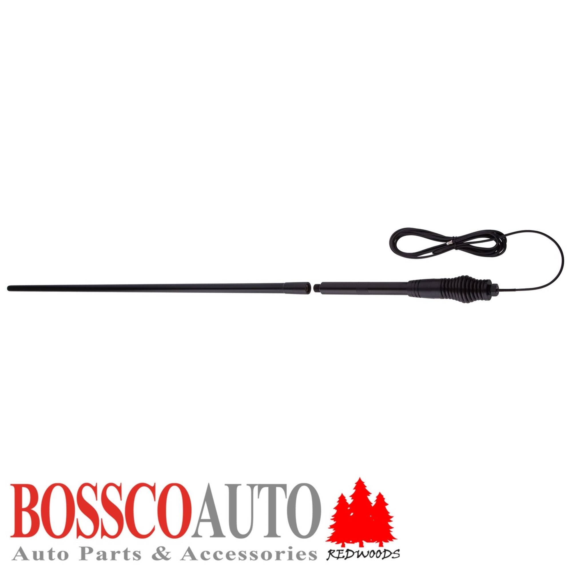 Oricom ANU1200 UHF CB Antenna Kit Black Twin 1.4m Total | Short & Long Fibreglass Whips