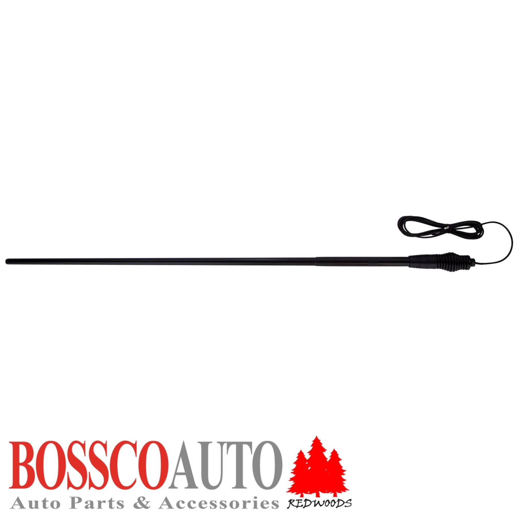 Oricom ANU1200 UHF CB Antenna Kit Black Twin 1.4m Total | Short & Long Fibreglass Whips