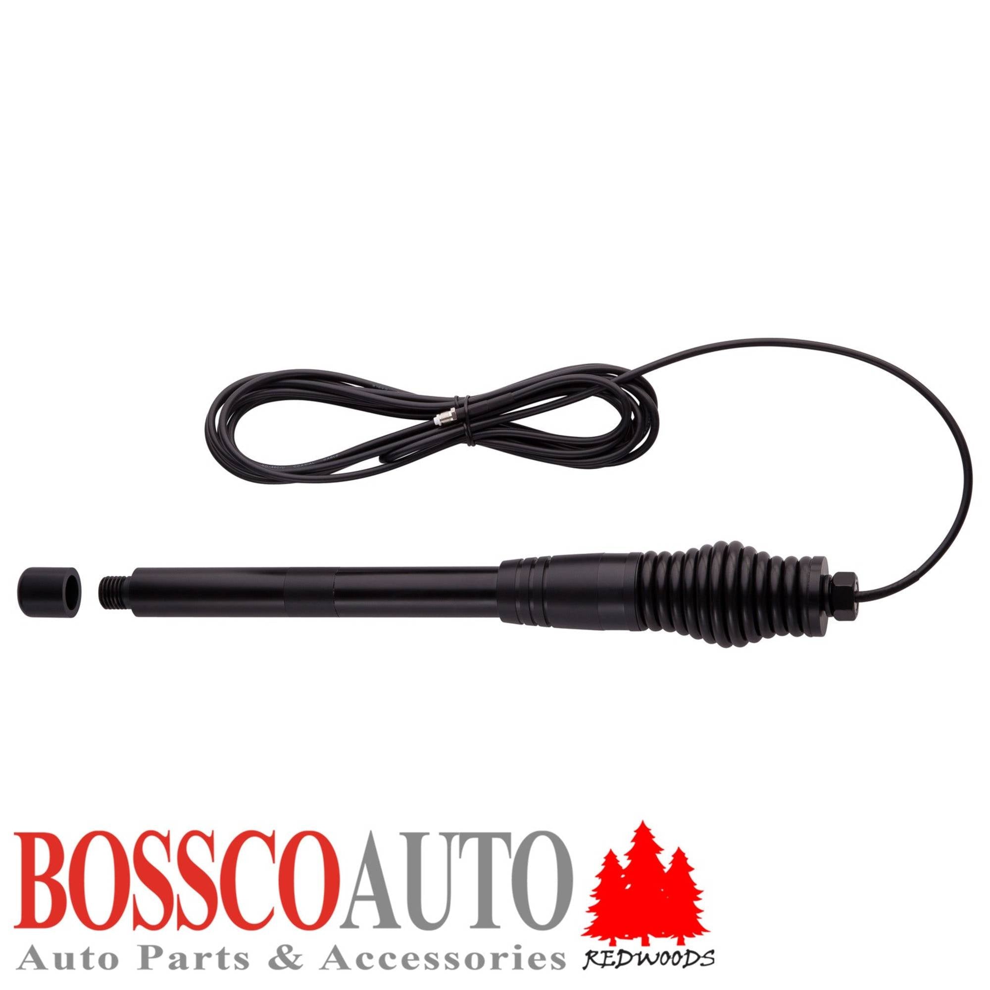 Oricom ANU1200 UHF CB Antenna Kit Black Twin 1.4m Total | Short & Long Fibreglass Whips