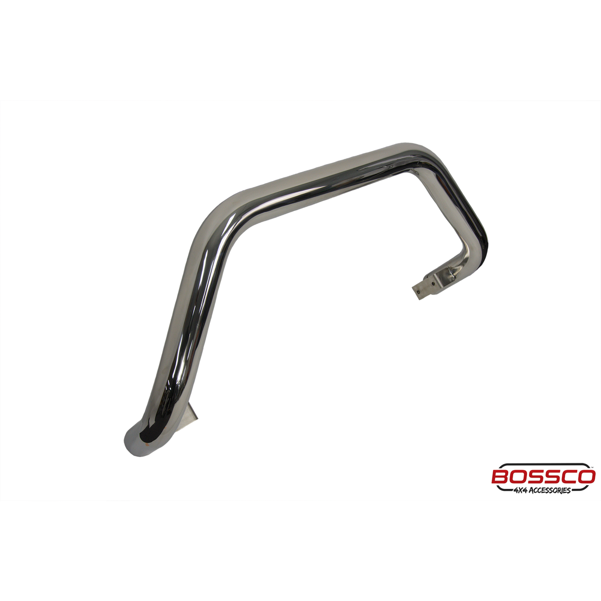Silver Stainless Steel Bulldog Nudge Bar Suitable For Holden Colorado 2012-2020 (Suits Front parking Sensors)