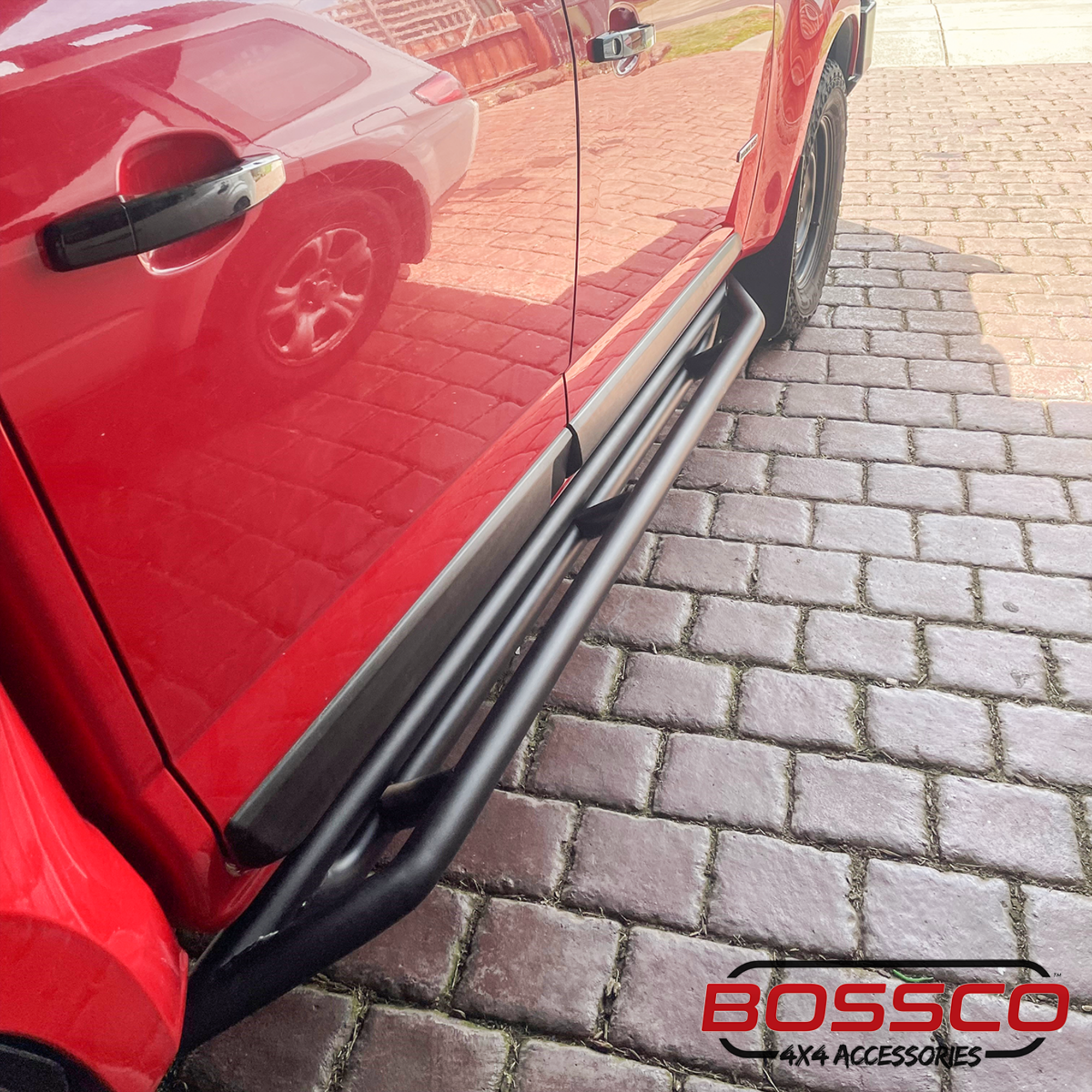 BEAST Side Steps Suitable For Holden Colorado RG Dual Cab 2012-2019