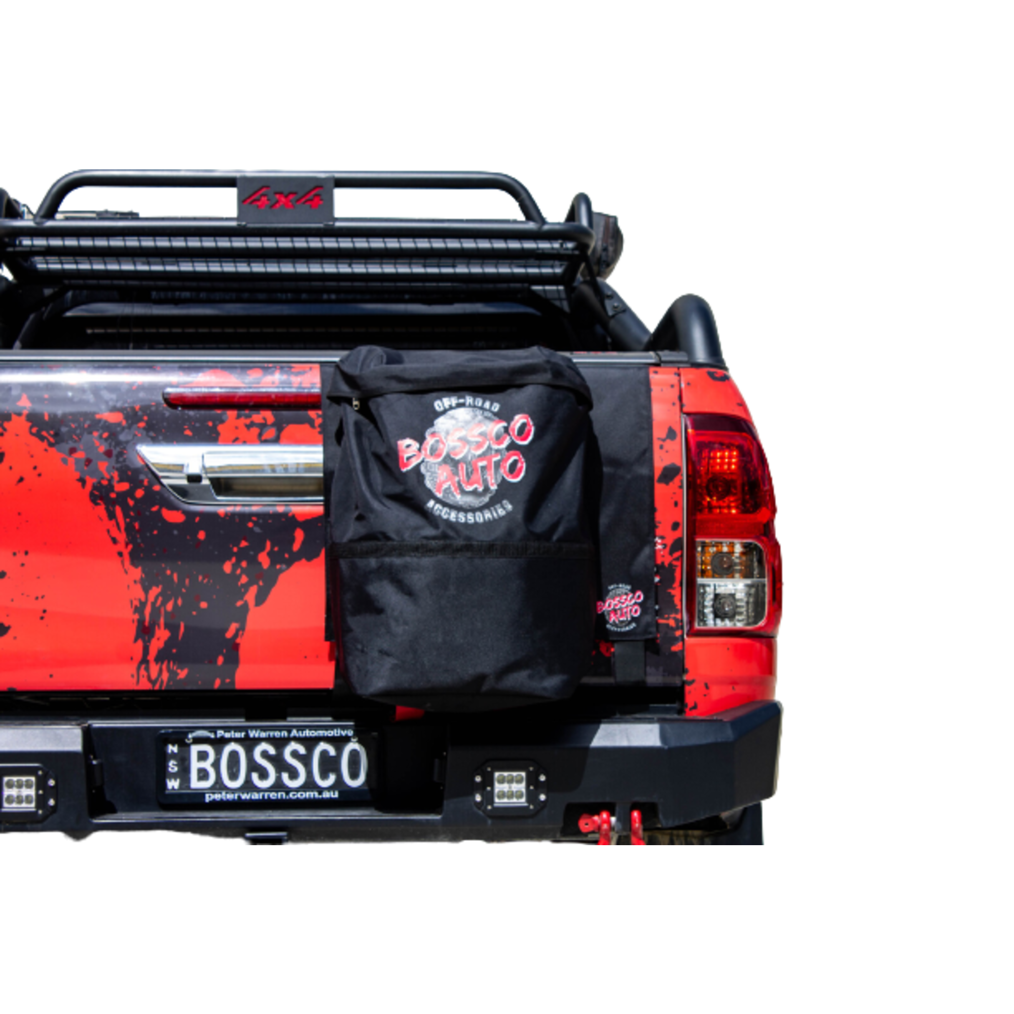 Bossco Auto Dirty Gear Sack With Ute Tailgate Protection Mat