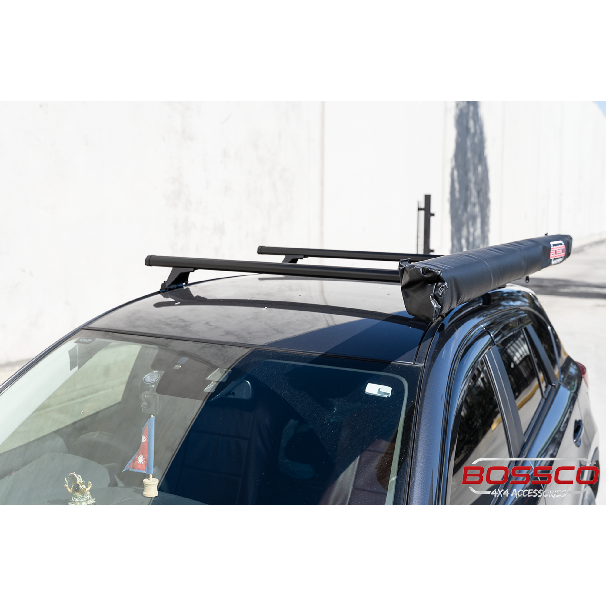 Bossco 2m x 2.5m Side Awning w/ Mounting Brackets