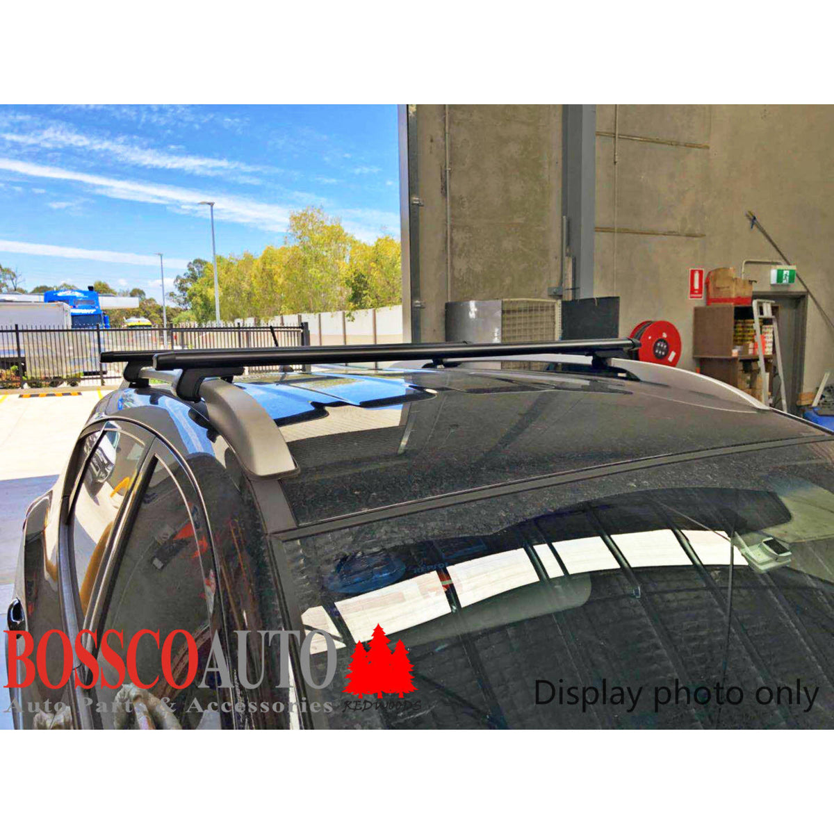 Black Universal 53" Claw-Style Roof Racks Suitable with Roof Rails For Toyota