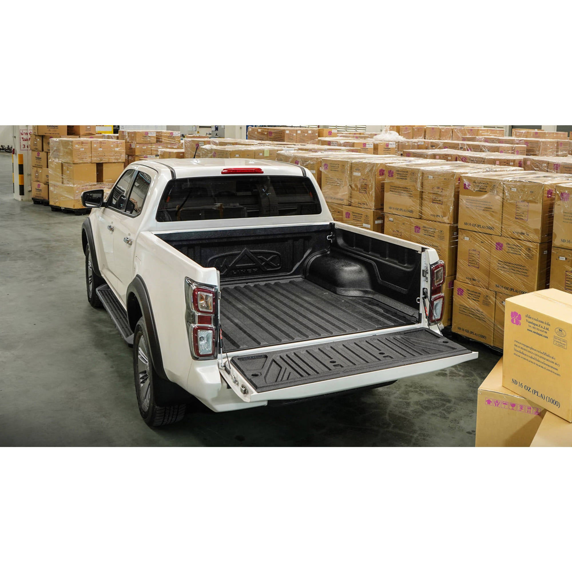 MaxPro KD 5-Piece Under Rail Tub Liner Bedliner Suitable For Isuzu D-Max DMax 2020-2024