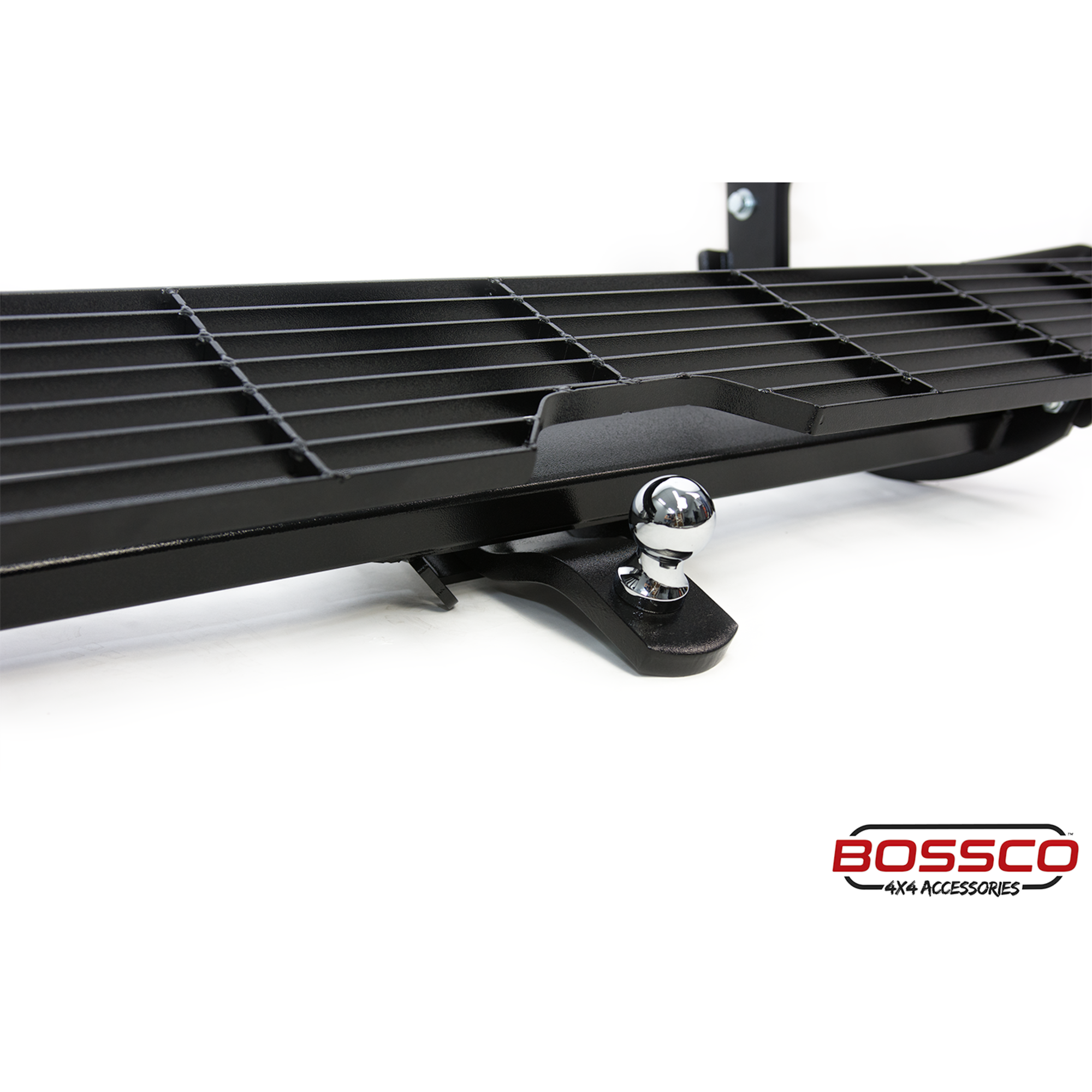 Black Tow Bar Rear Technician Step Towbar Suitable For Toyota Hiace LWB 2005-2019