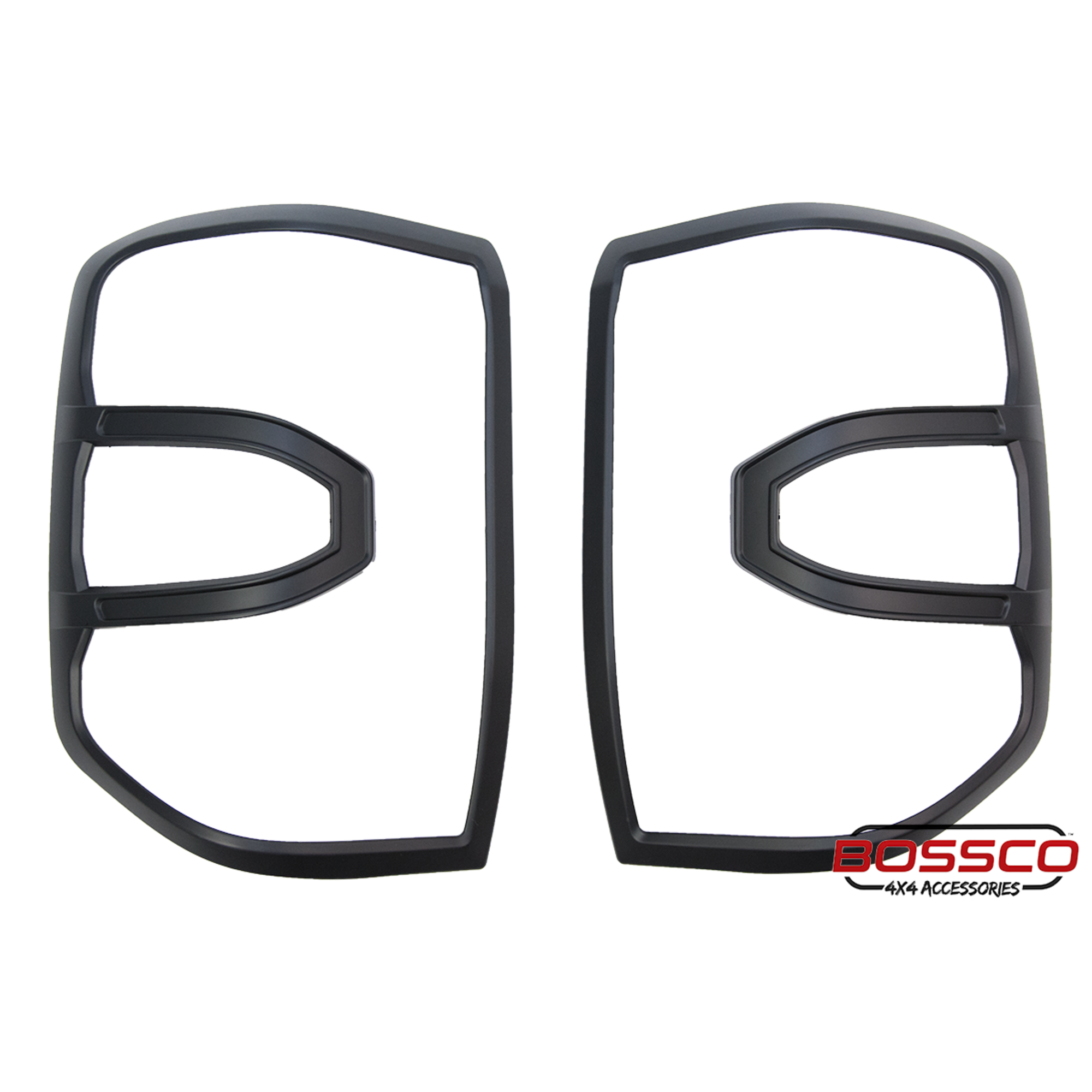 Rear Black Tail Light Trim Covers Suitable For NEXT GEN Ford Ranger 2022-2025