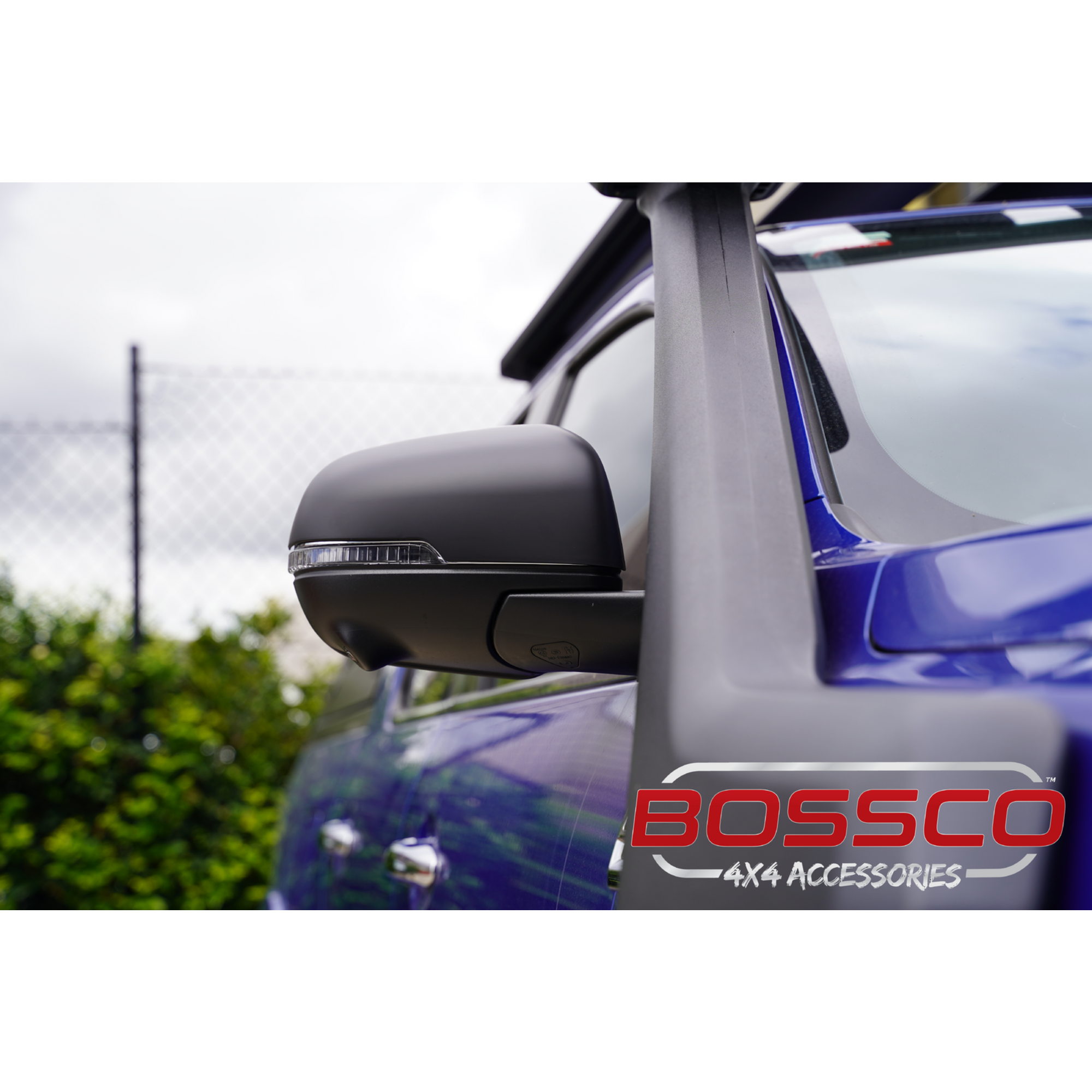BLACKOUT Side Mirror Covers Protectors Suitable For GWM Cannon 2020-2025 - RUNOUT