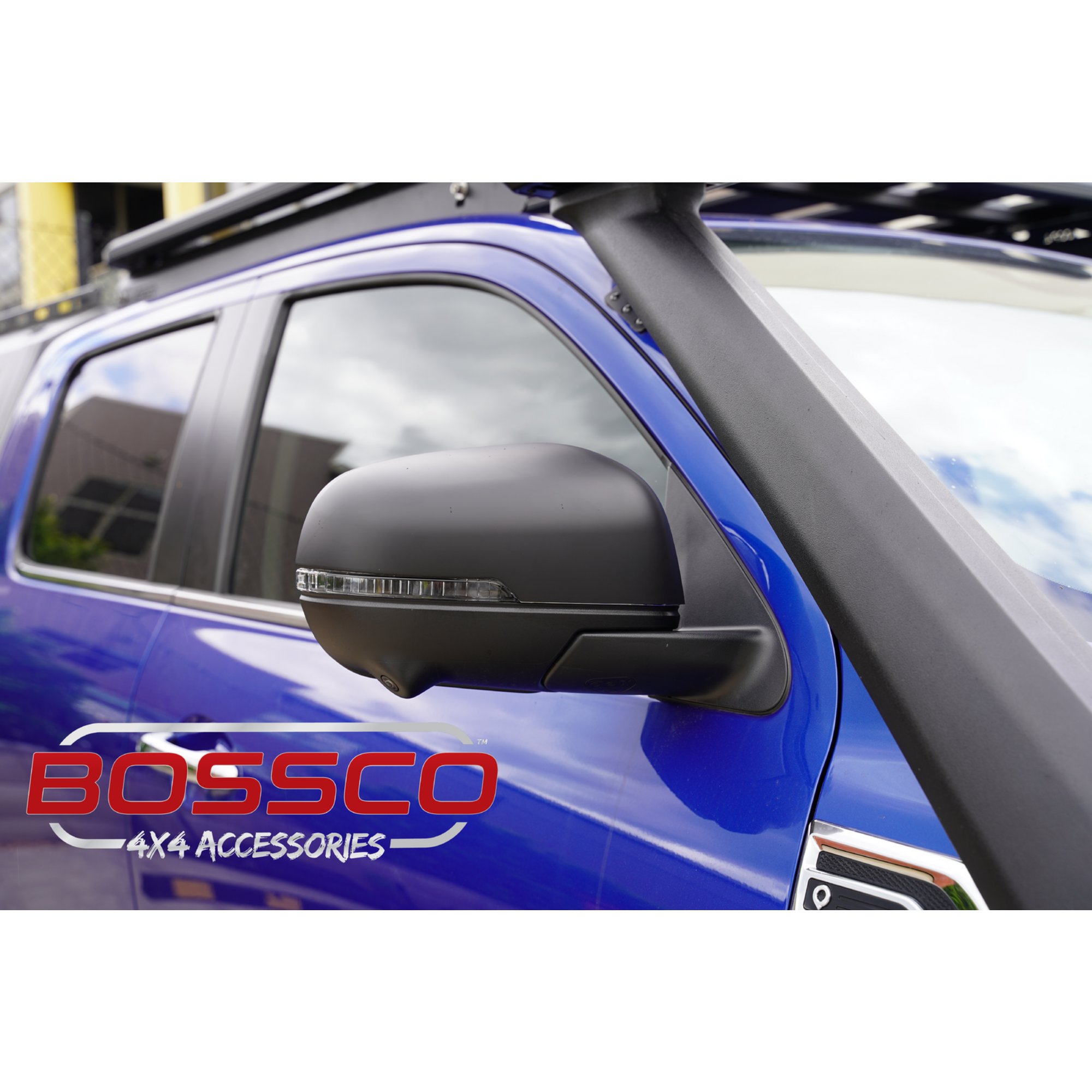 BLACKOUT Side Mirror Covers Protectors Suitable For GWM Cannon 2020-2025 - RUNOUT