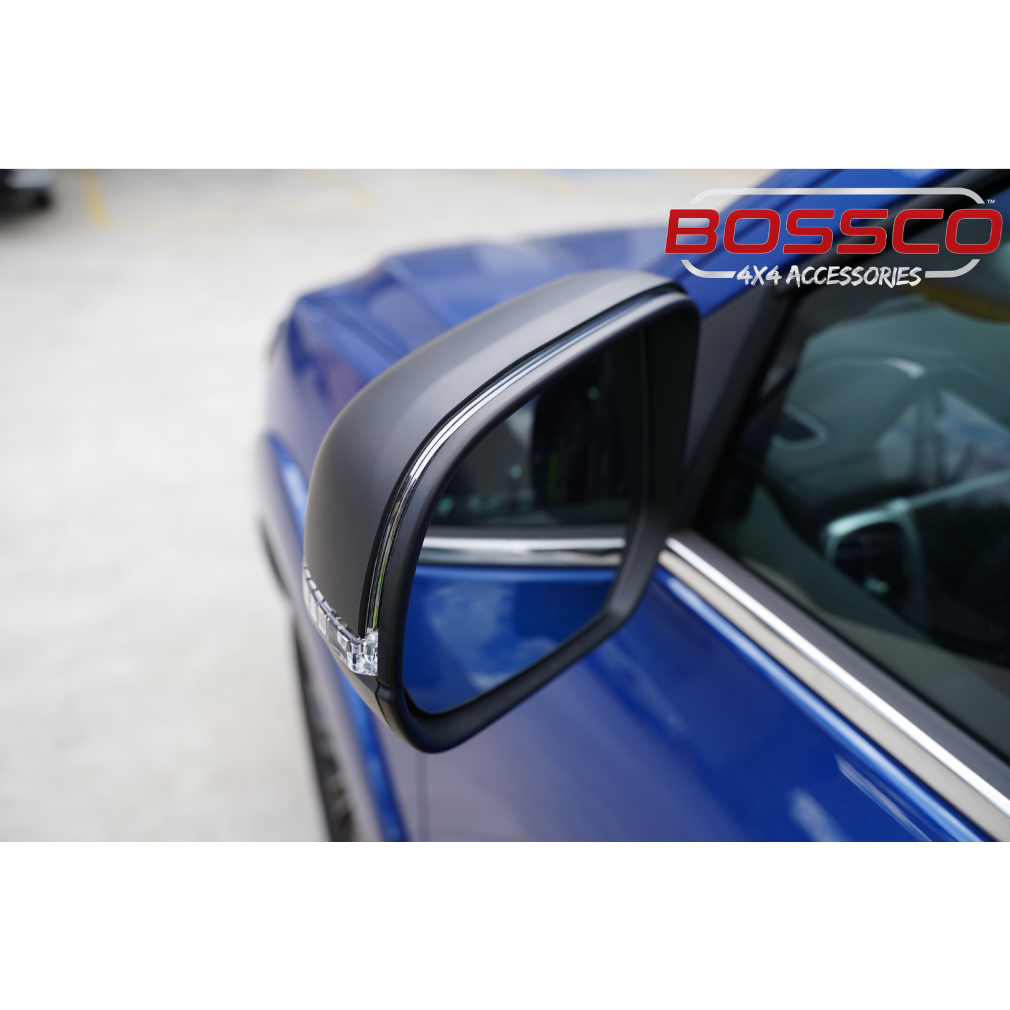 BLACKOUT Side Mirror Covers Protectors Suitable For GWM Cannon 2020-2025 - RUNOUT