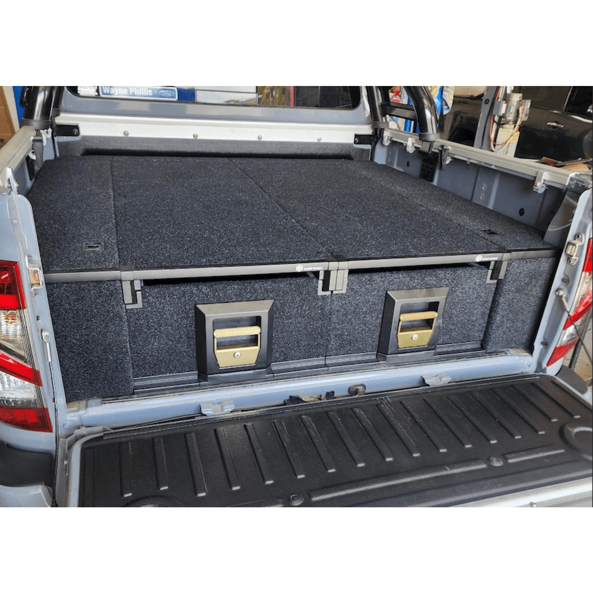 Dual Drawer Ute Tub Drawer System for Nissan Navara NP300 2015-2025